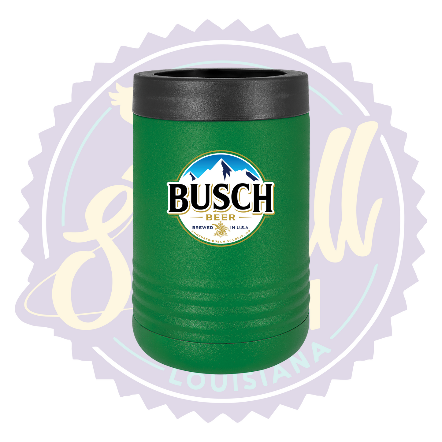 Busch Beer Full Color Print Can Beverage Holder