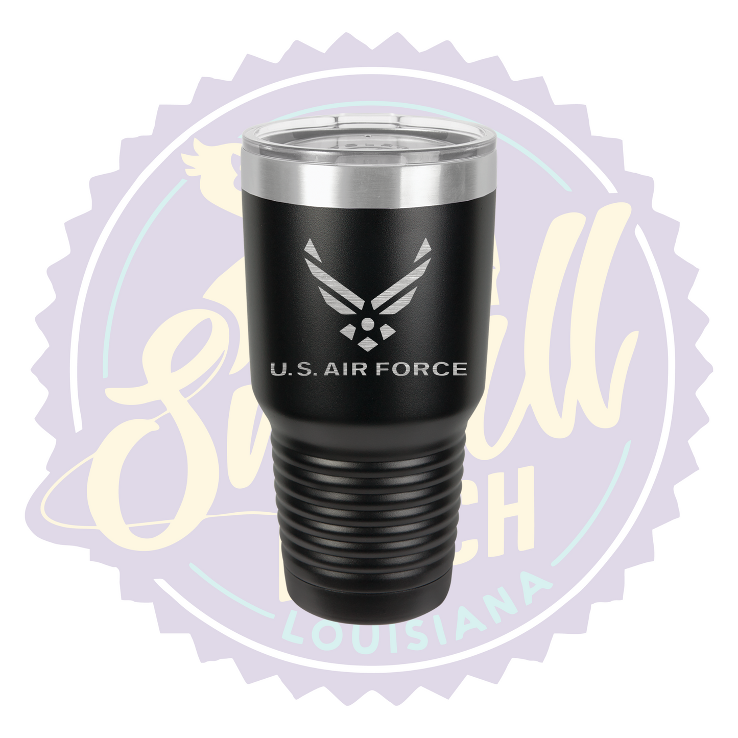 Air Force Laser Engraved Tumbler