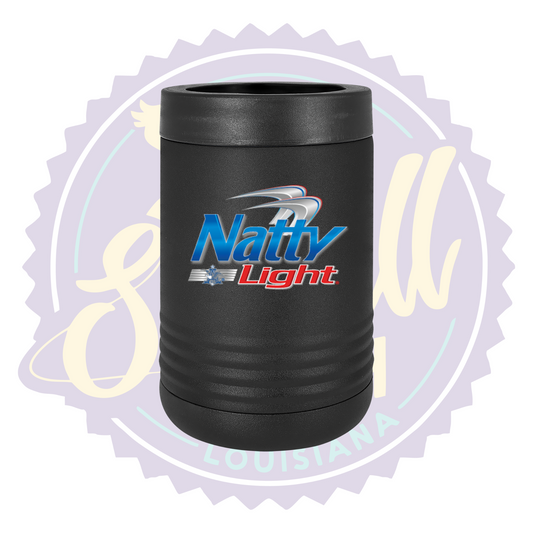 Natty Light Beer Full Color Print Can Beverage Holder