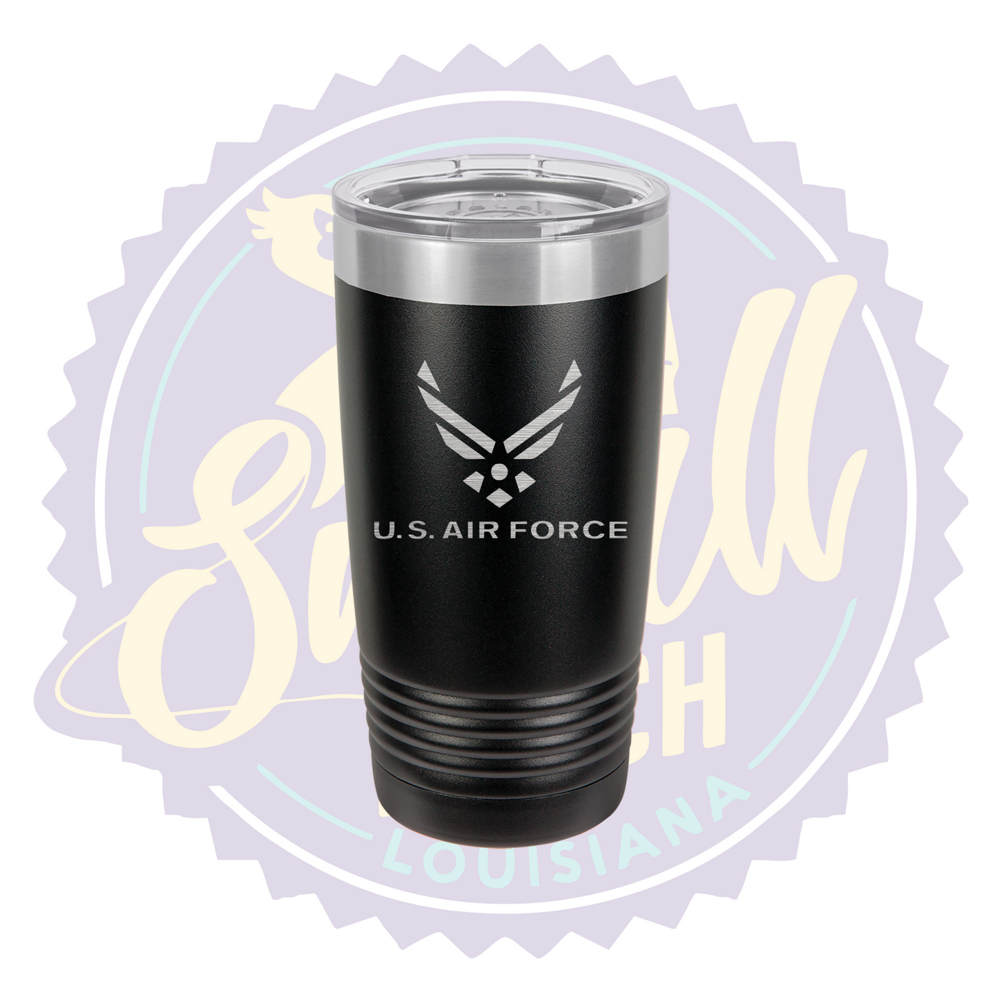 Air Force Laser Engraved Tumbler