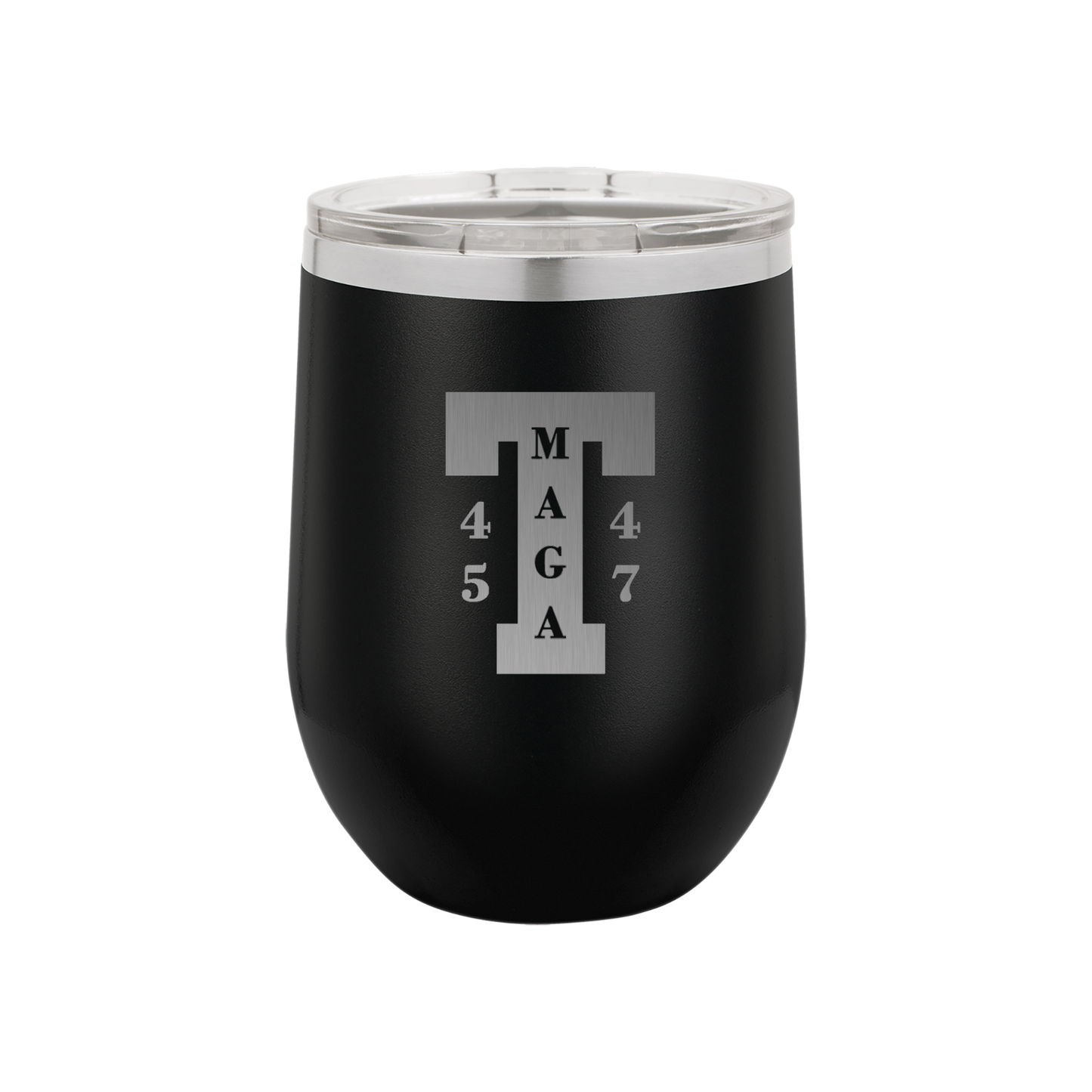 Trump 45/47 T MAGA 12oz Wine Tumbler