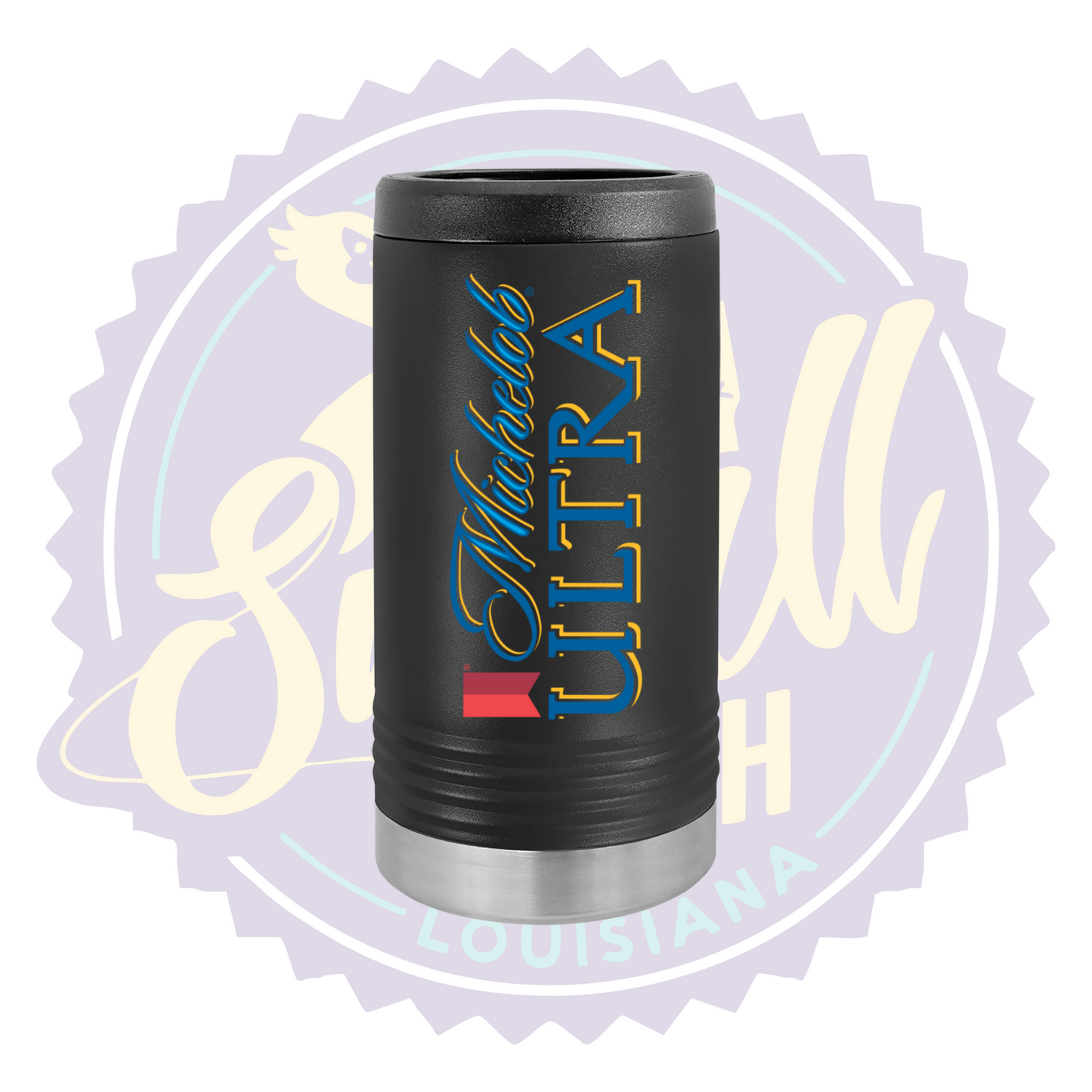 Michelob Ultra Beer Full Color Print Can Beverage Holder