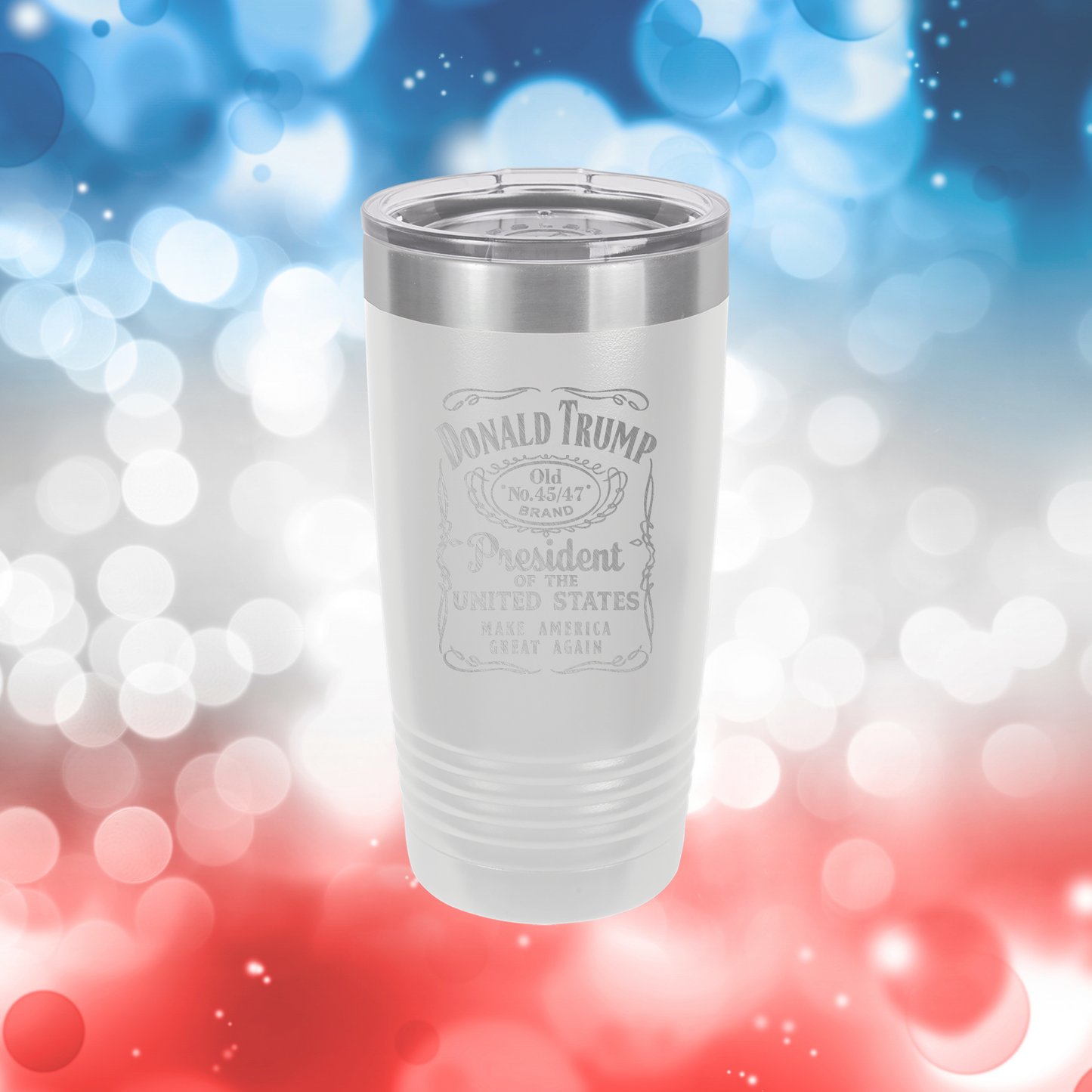 Trump 45/47 Whiskey 20oz Tumbler