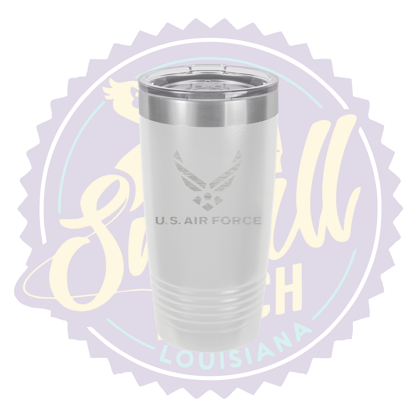 Air Force Laser Engraved Tumbler