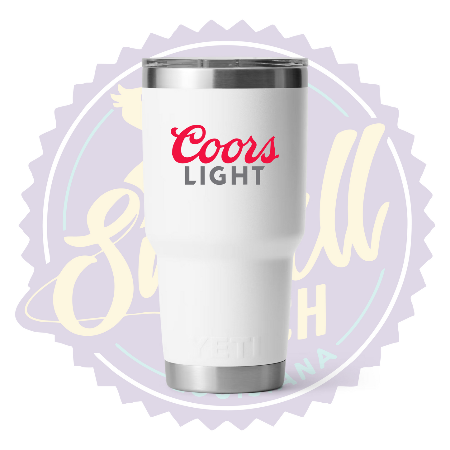 Coors Light Full Color Print Tumbler