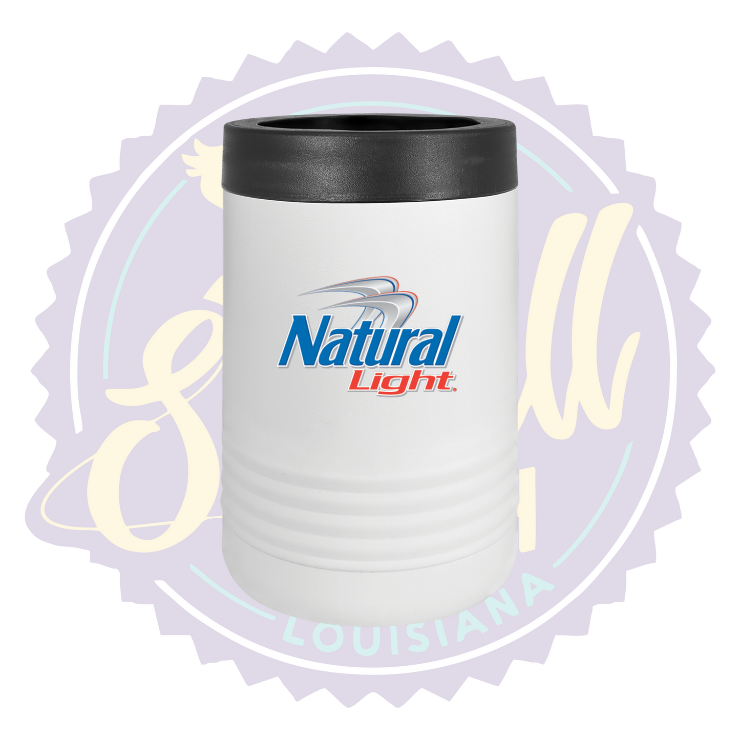 Natural Light Beer Full Color Print Can Beverage Holder
