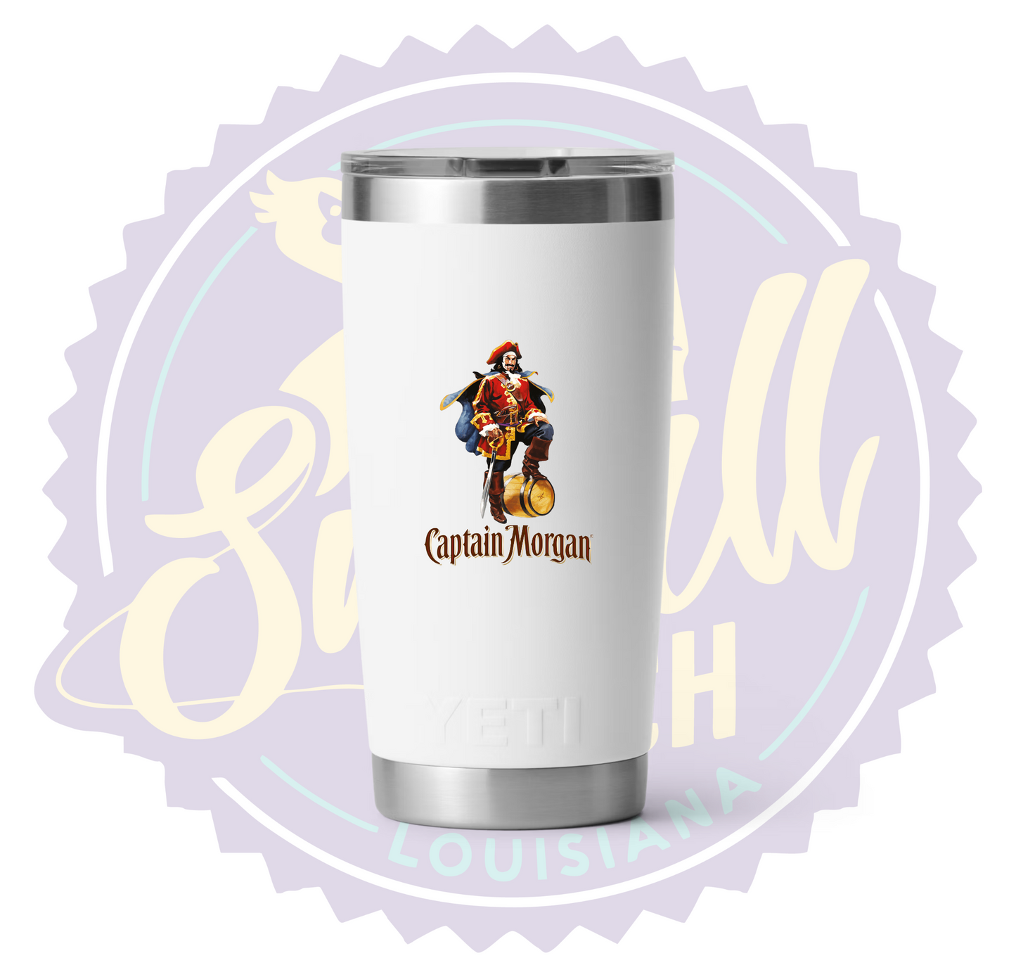 Captain Morgan Full Color Print Tumbler