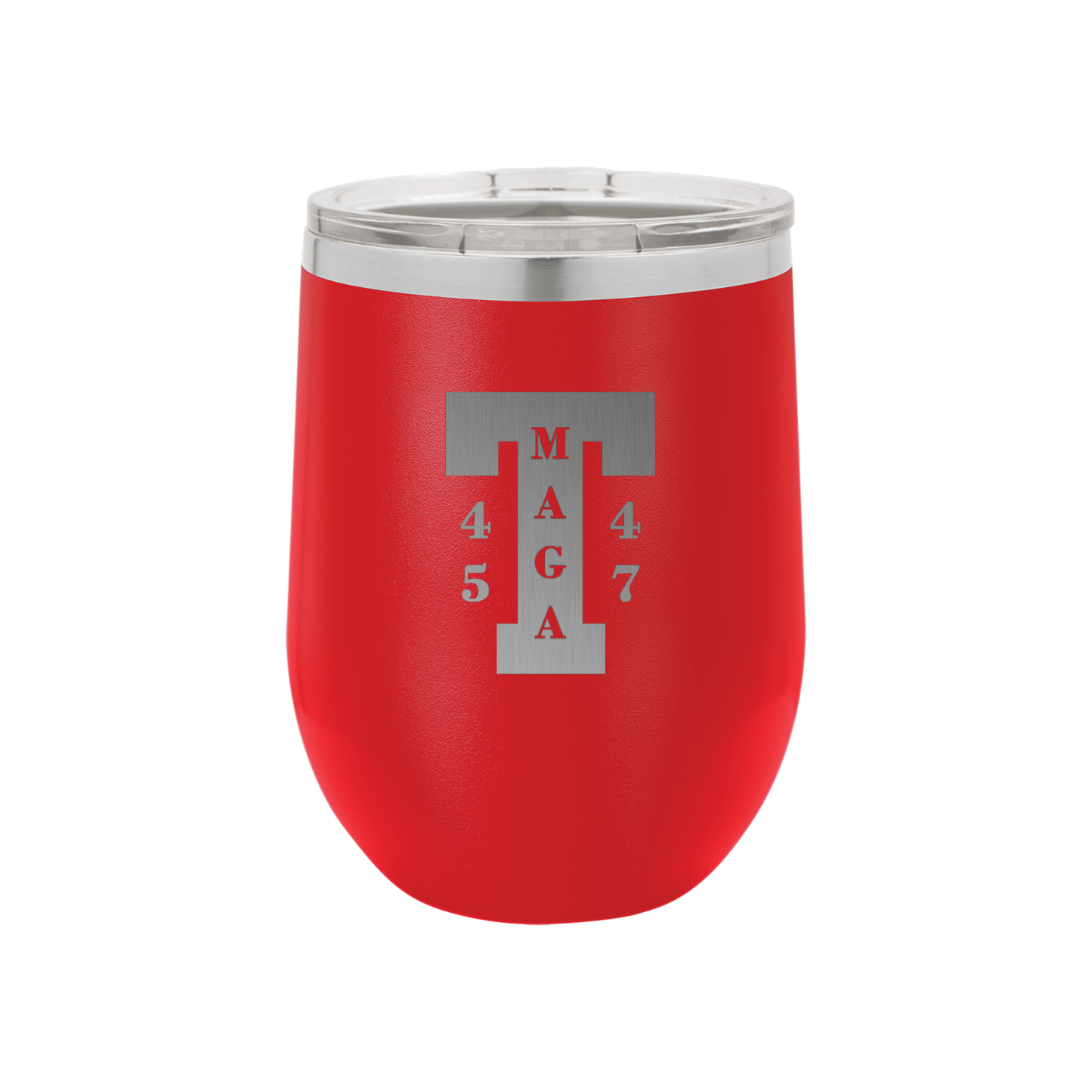 Trump 45/47 T MAGA 12oz Wine Tumbler