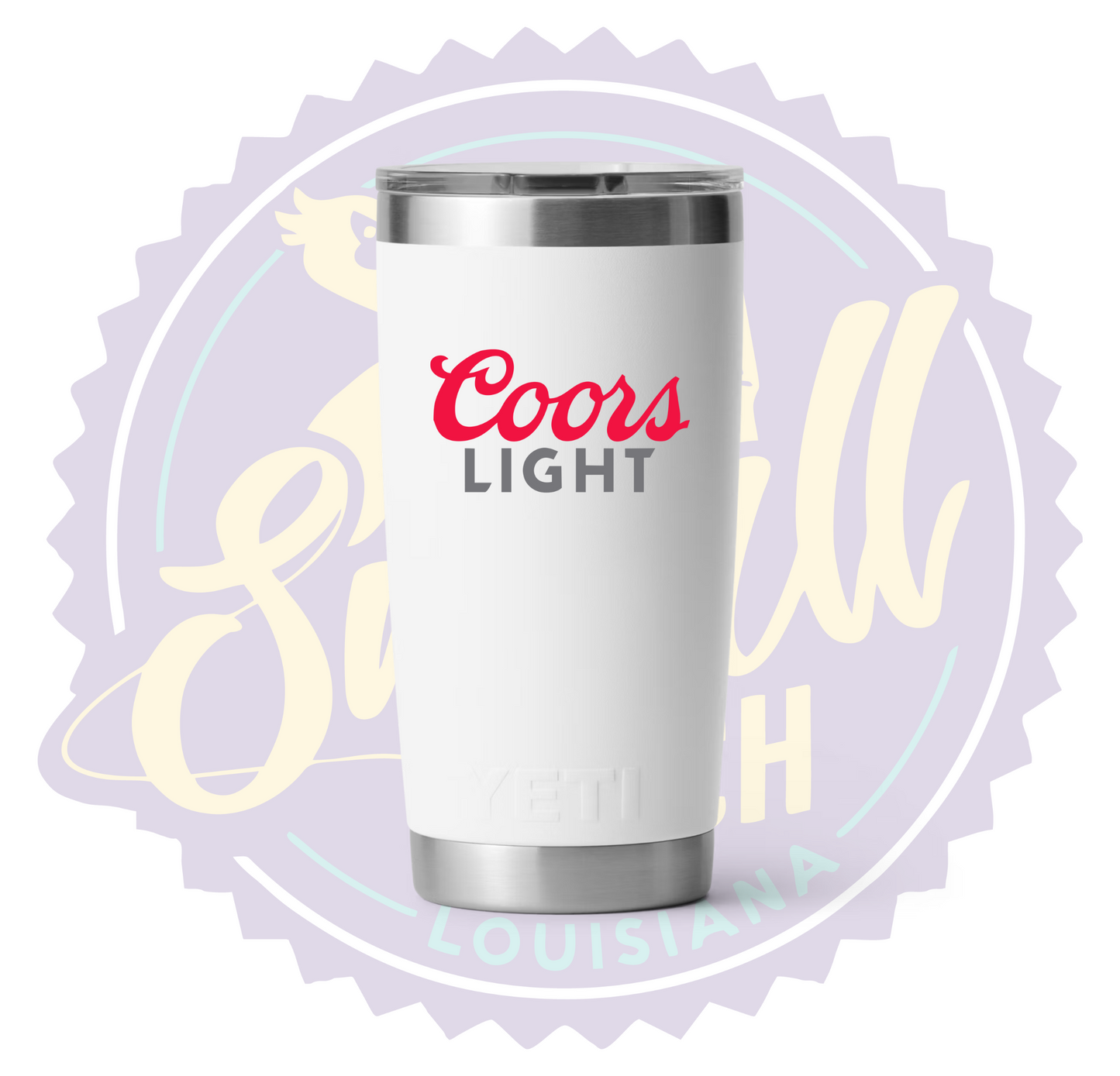 Coors Light Full Color Print Tumbler
