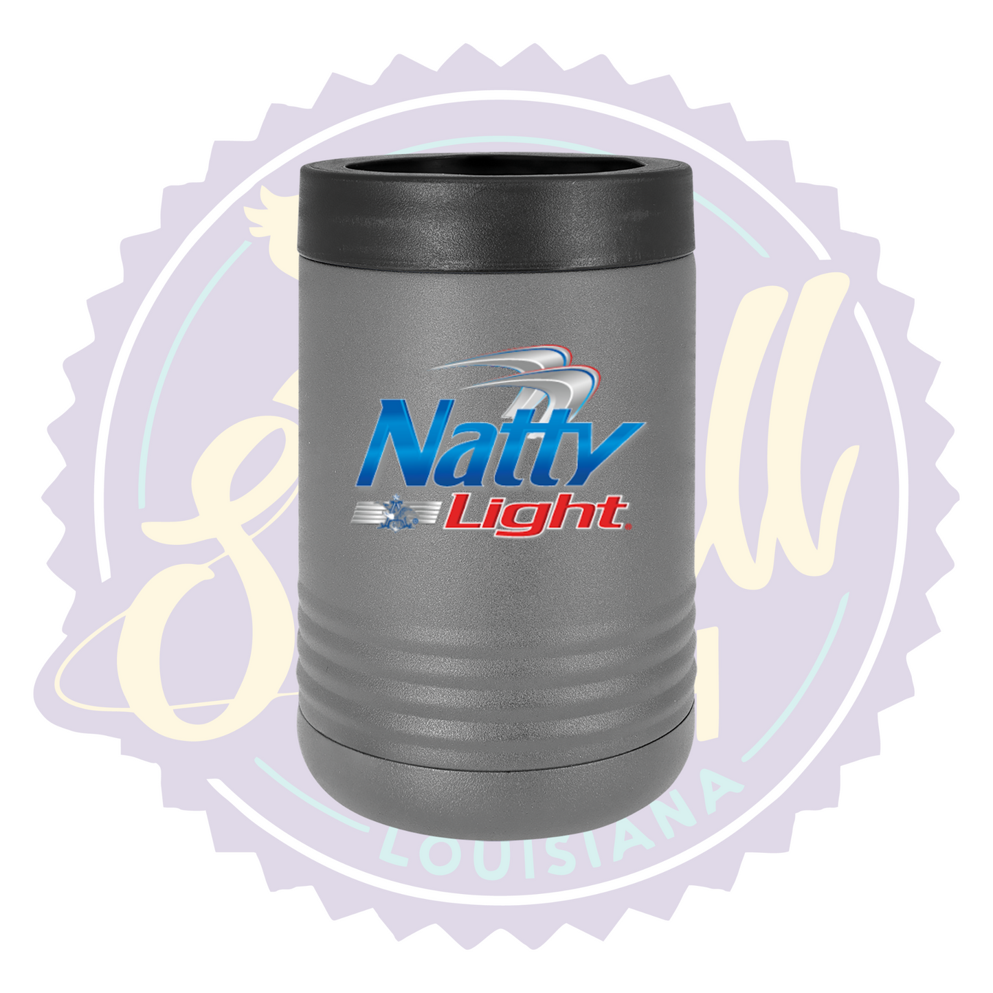 Natty Light Beer Full Color Print Can Beverage Holder