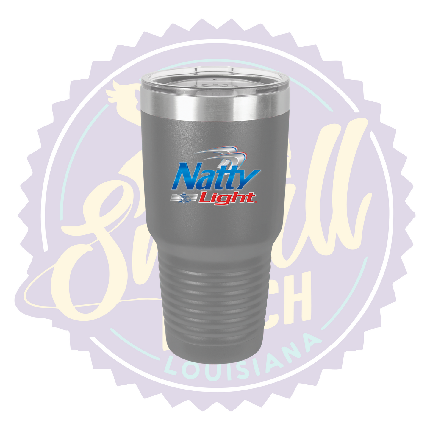 Natty Light Full Color Print Tumbler