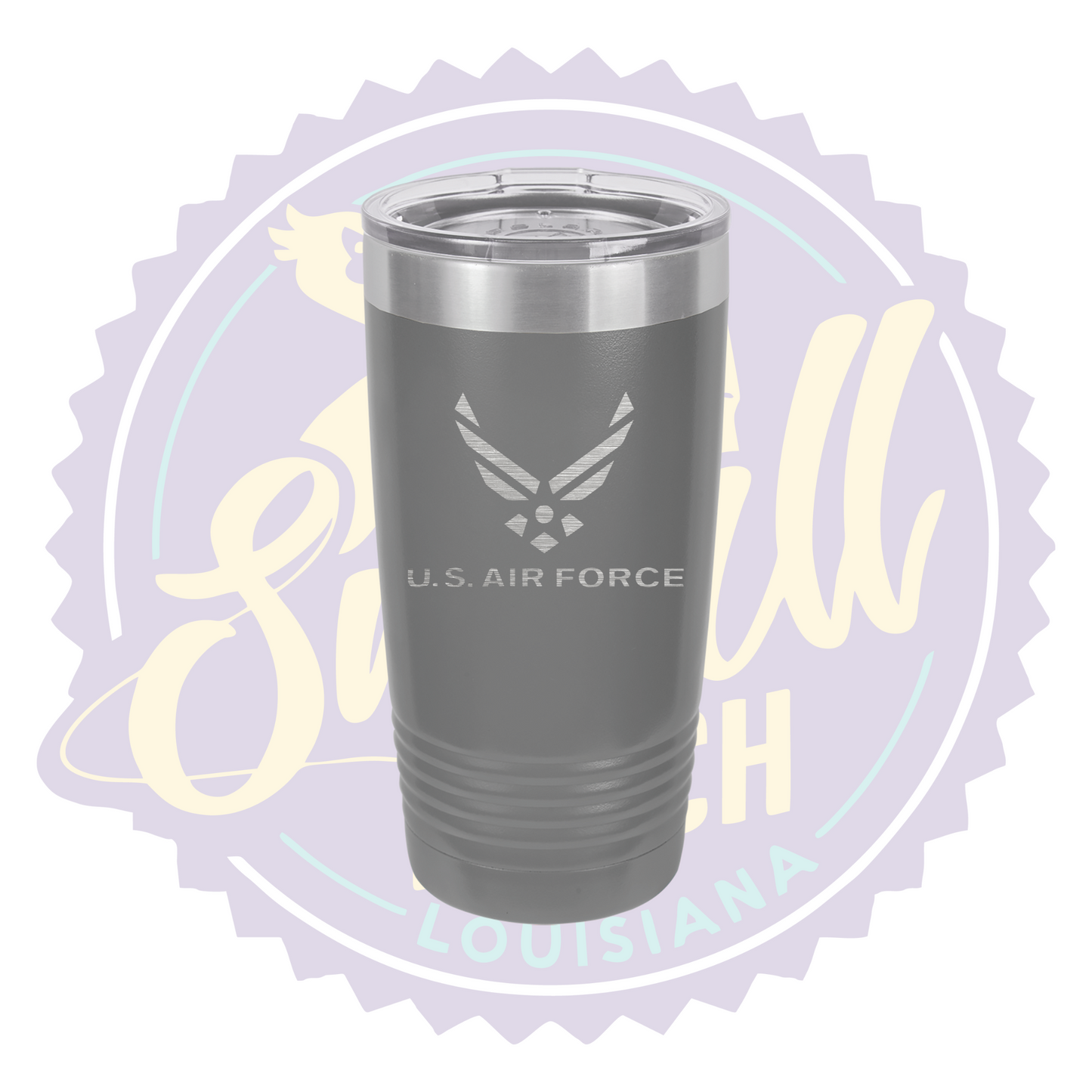Air Force Laser Engraved Tumbler