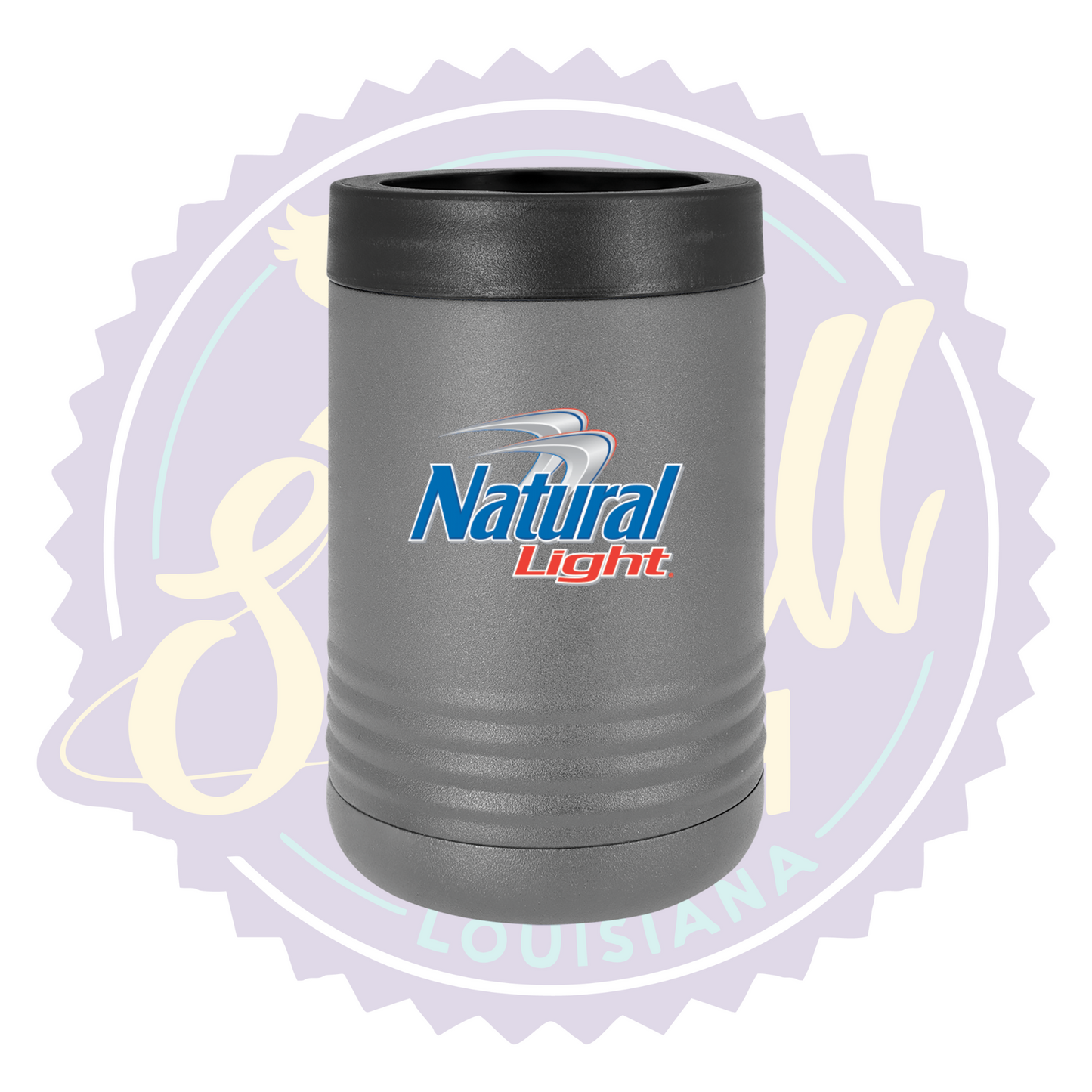 Natural Light Beer Full Color Print Can Beverage Holder