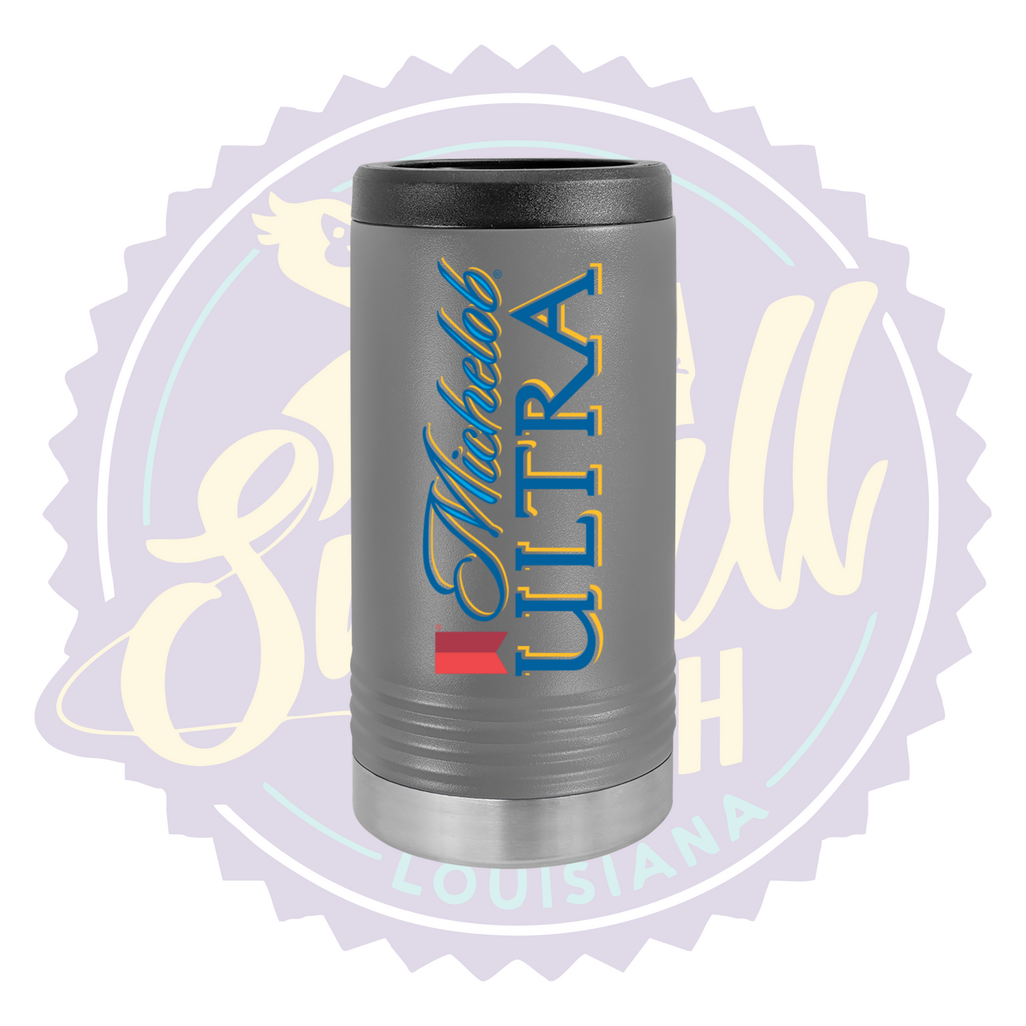 Michelob Ultra Beer Full Color Print Can Beverage Holder