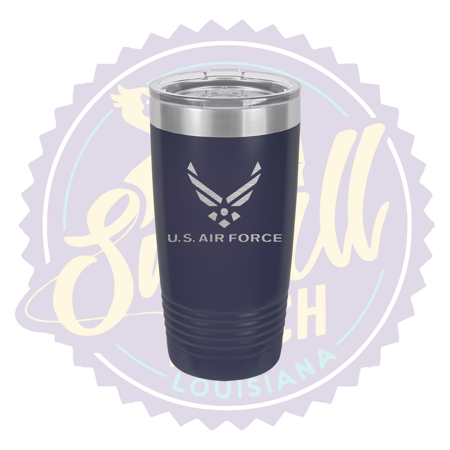Air Force Laser Engraved Tumbler