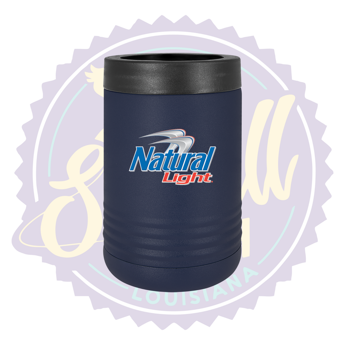 Natural Light Beer Full Color Print Can Beverage Holder