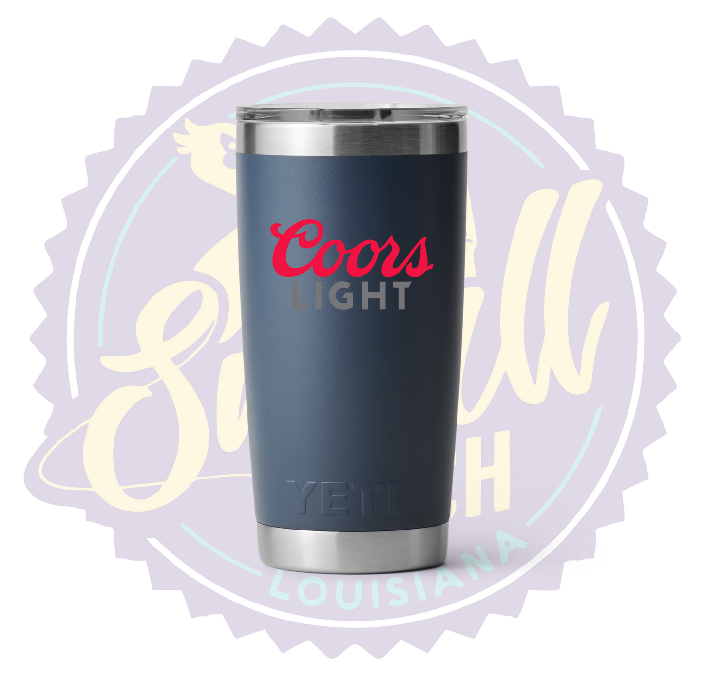 Coors Light Full Color Print Tumbler