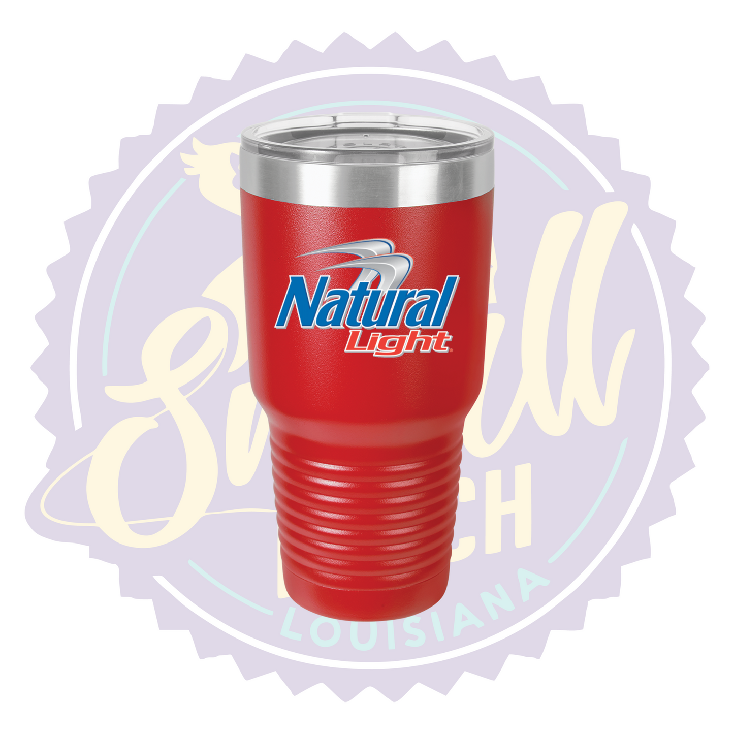 Natural Light Light Full Color Print Tumbler