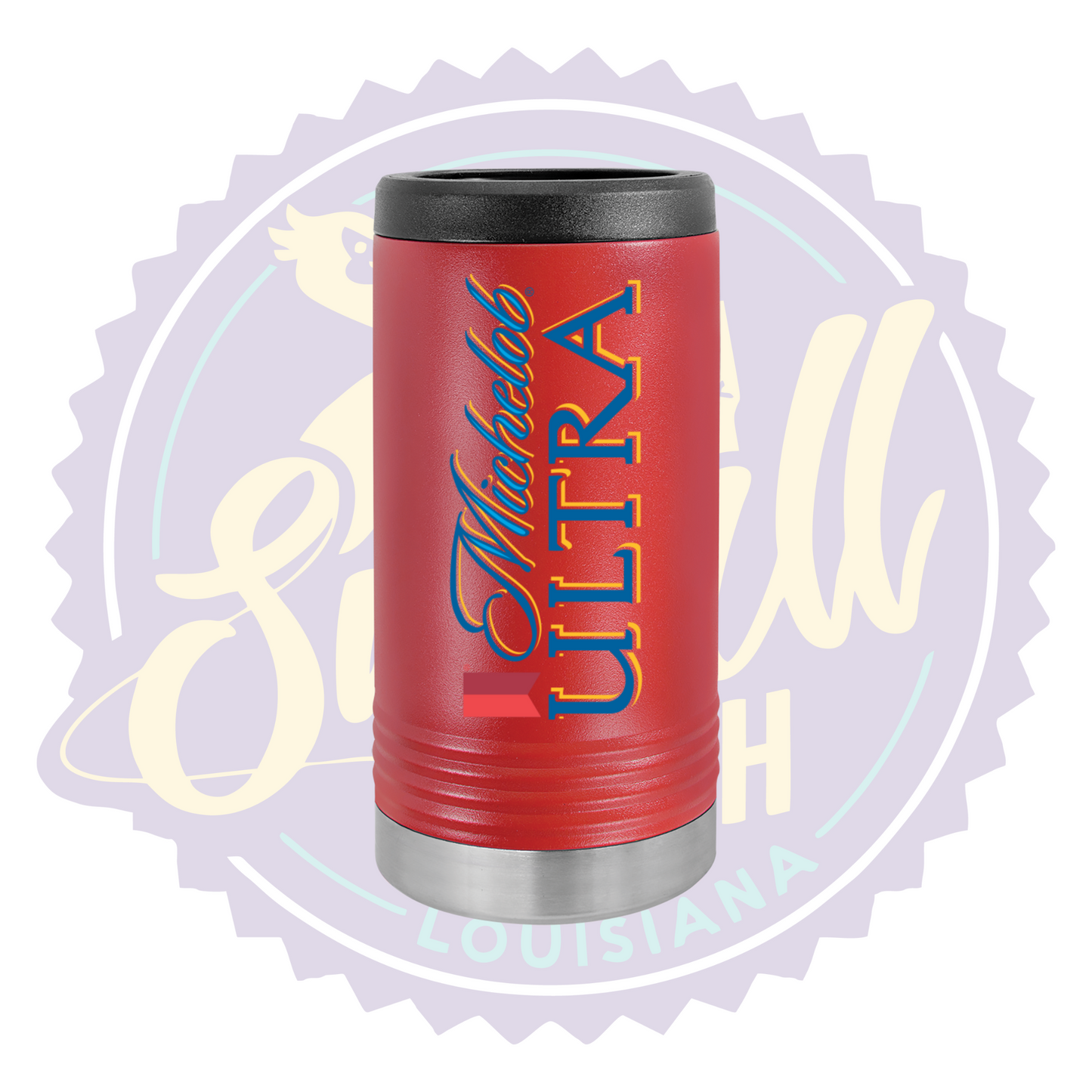 Michelob Ultra Beer Full Color Print Can Beverage Holder