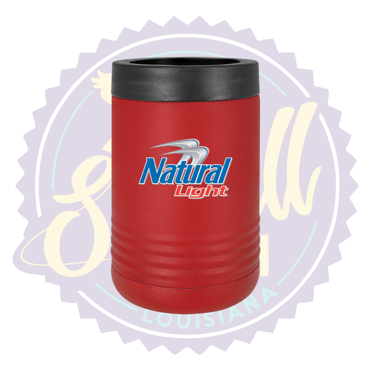Natural Light Beer Full Color Print Can Beverage Holder