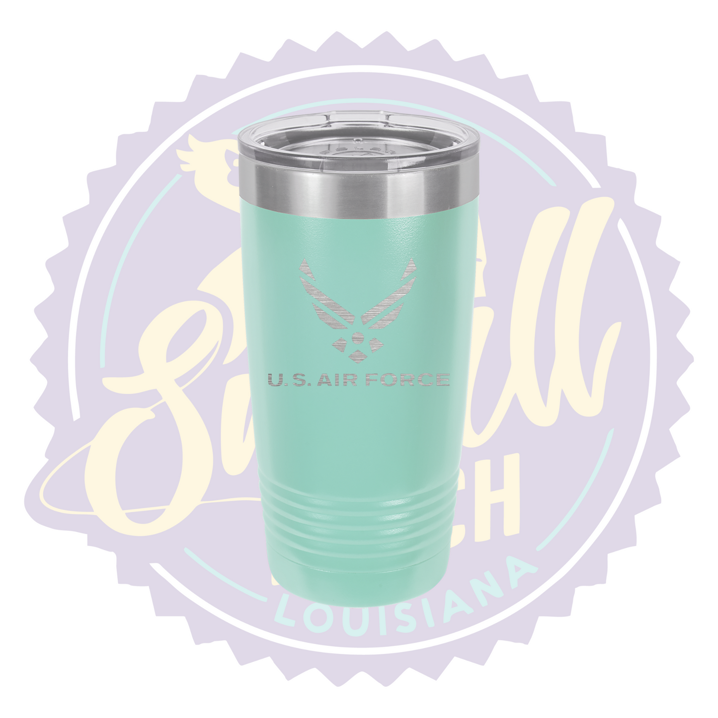 Air Force Laser Engraved Tumbler