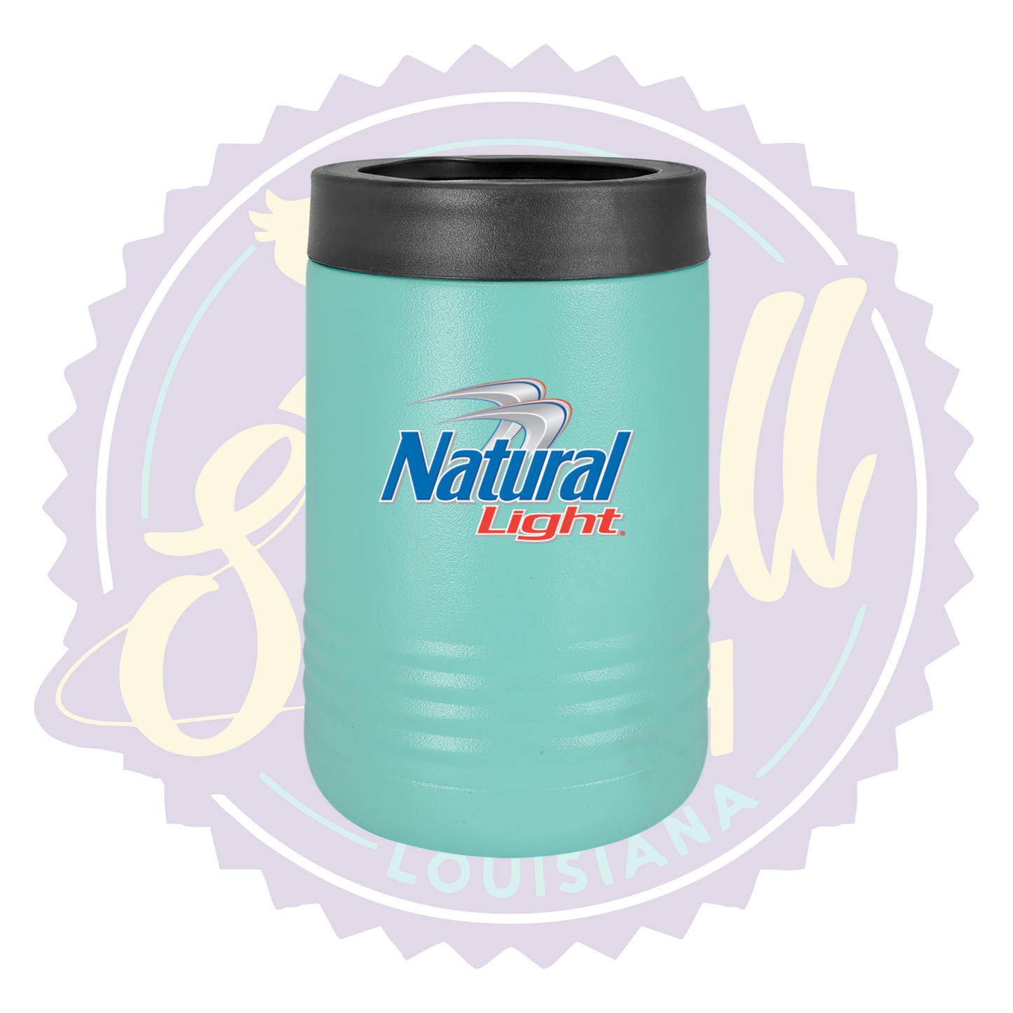 Natural Light Beer Full Color Print Can Beverage Holder