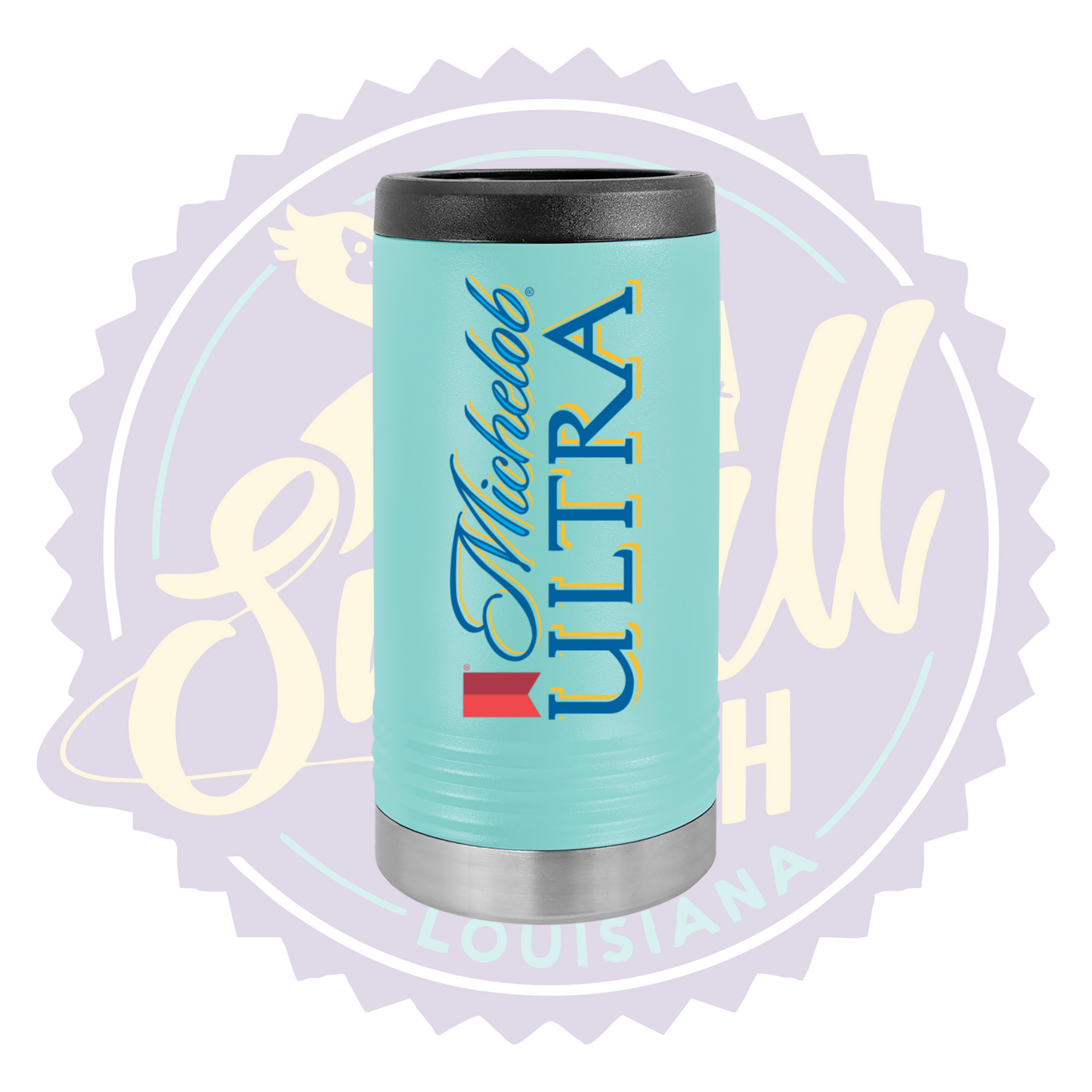 Michelob Ultra Beer Full Color Print Can Beverage Holder