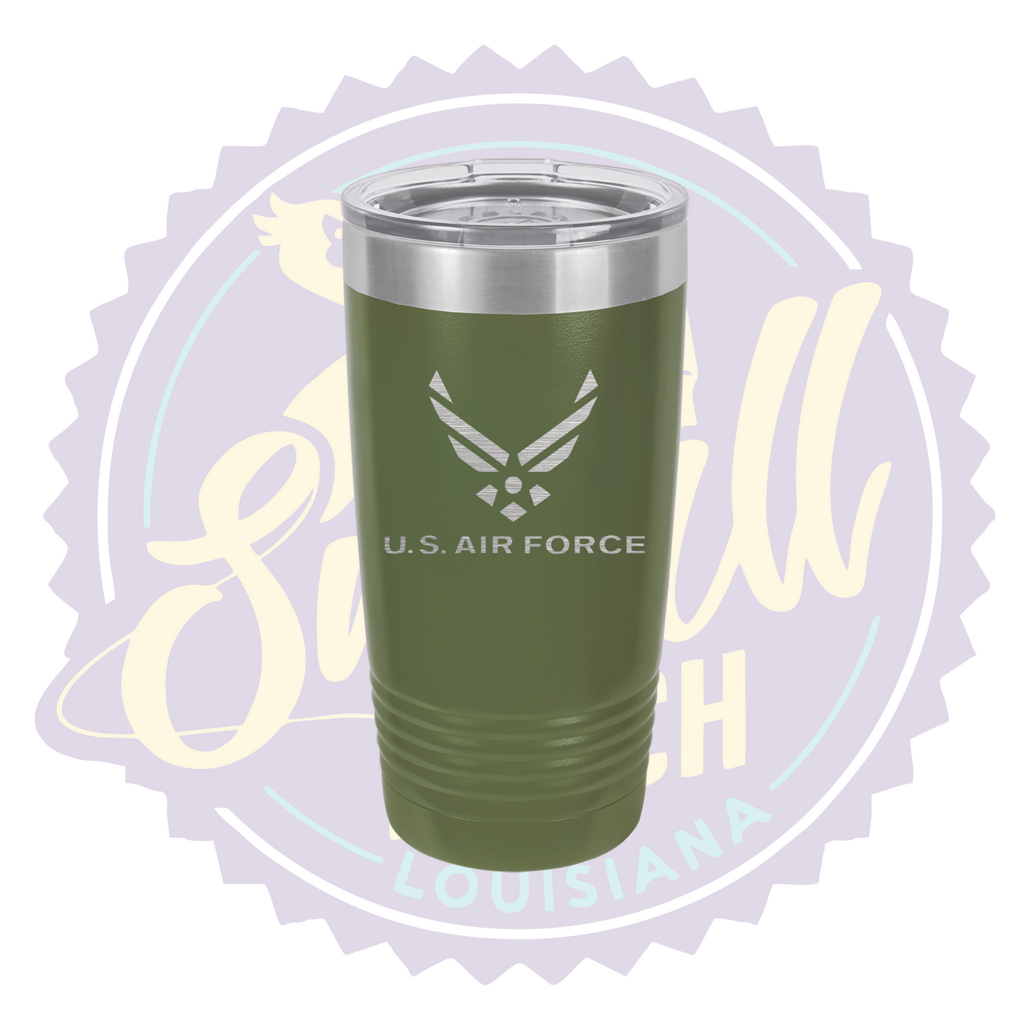Air Force Laser Engraved Tumbler