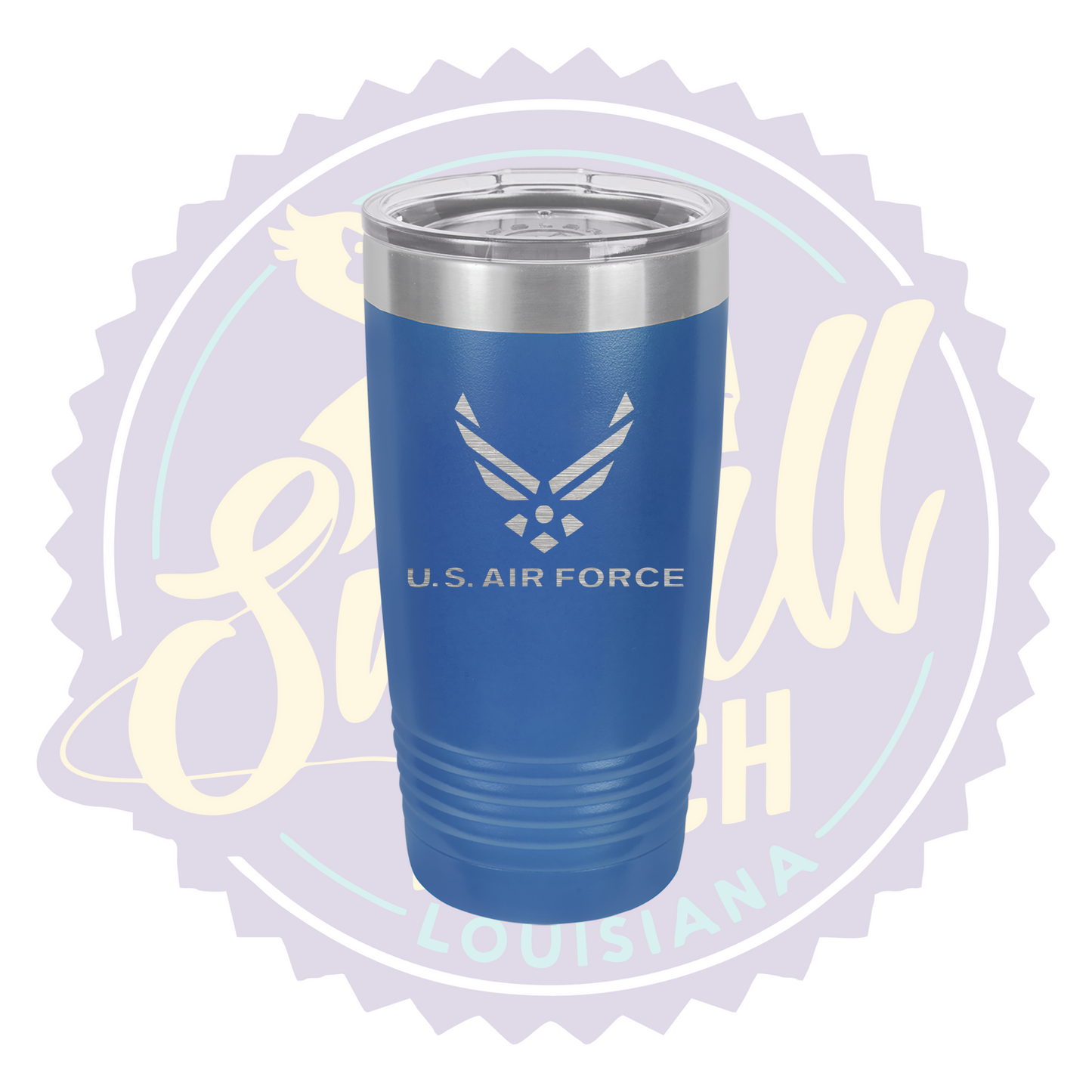 Air Force Laser Engraved Tumbler
