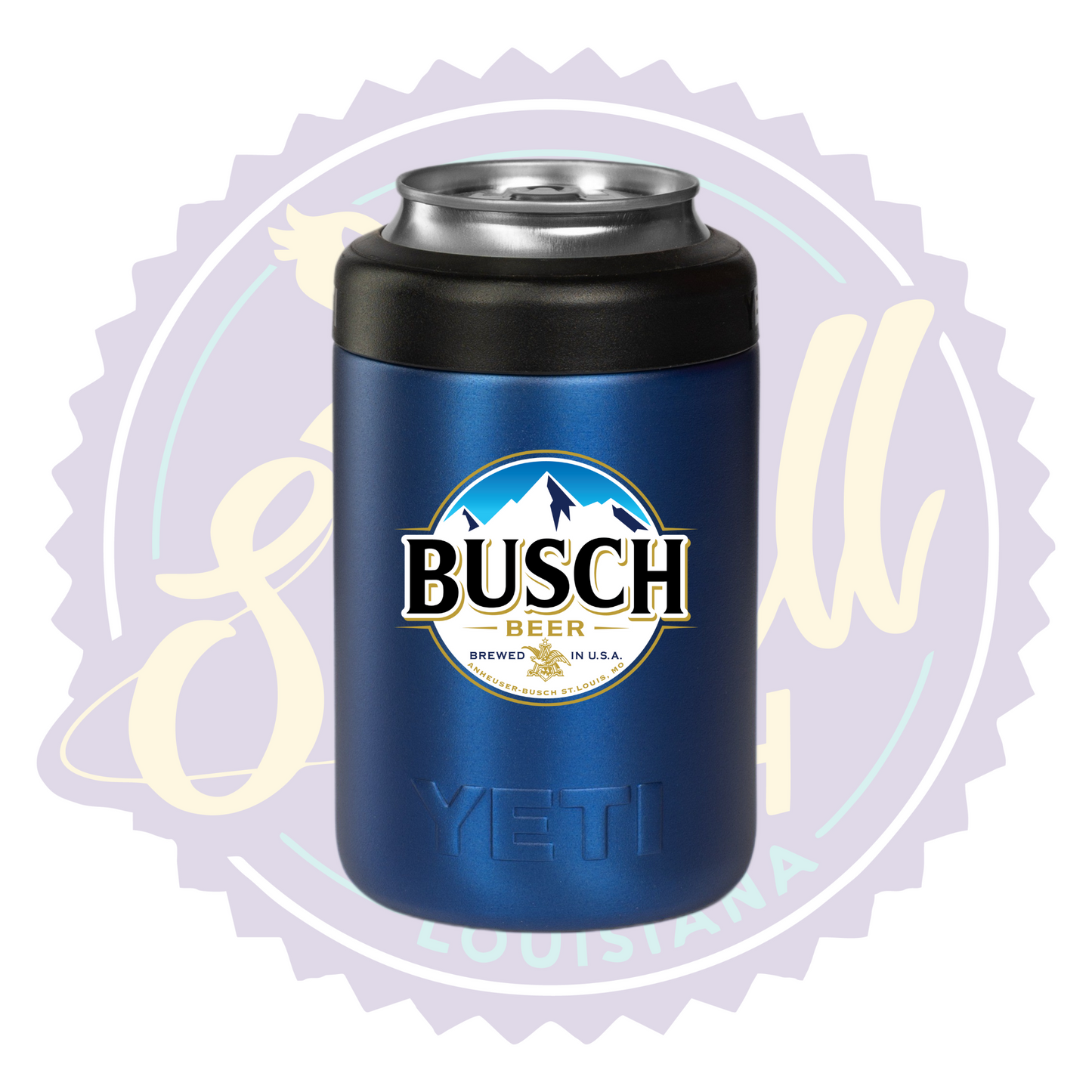 Busch Beer Full Color Print Can Beverage Holder