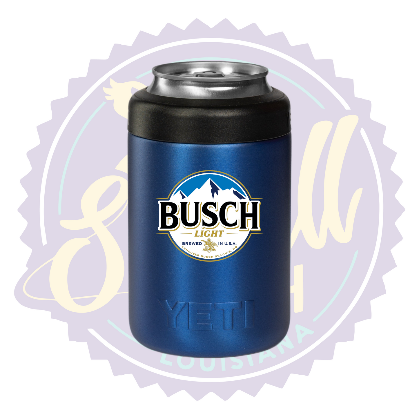 Busch Light Full Color Print Can Beverage Holder