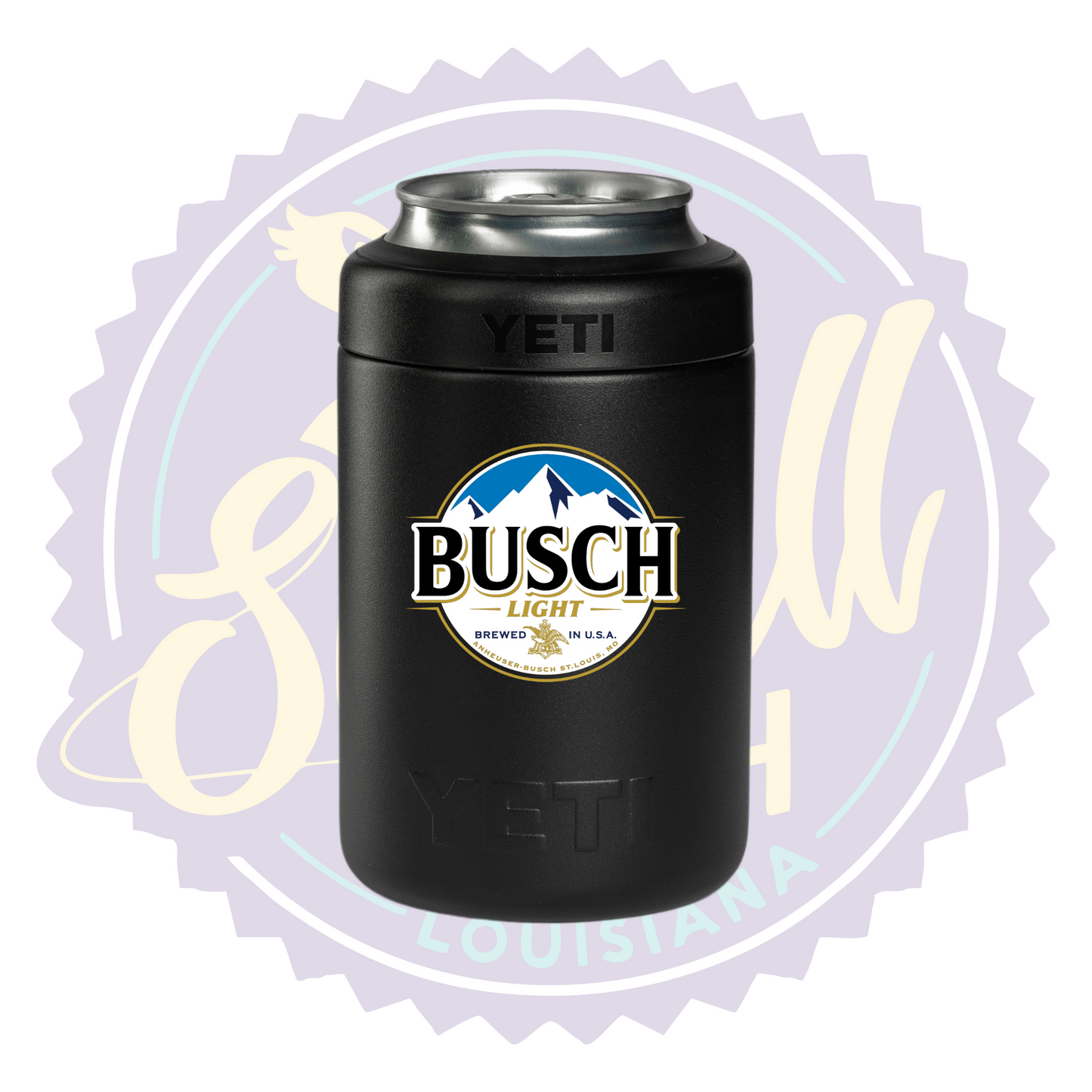 Busch Light Full Color Print Can Beverage Holder