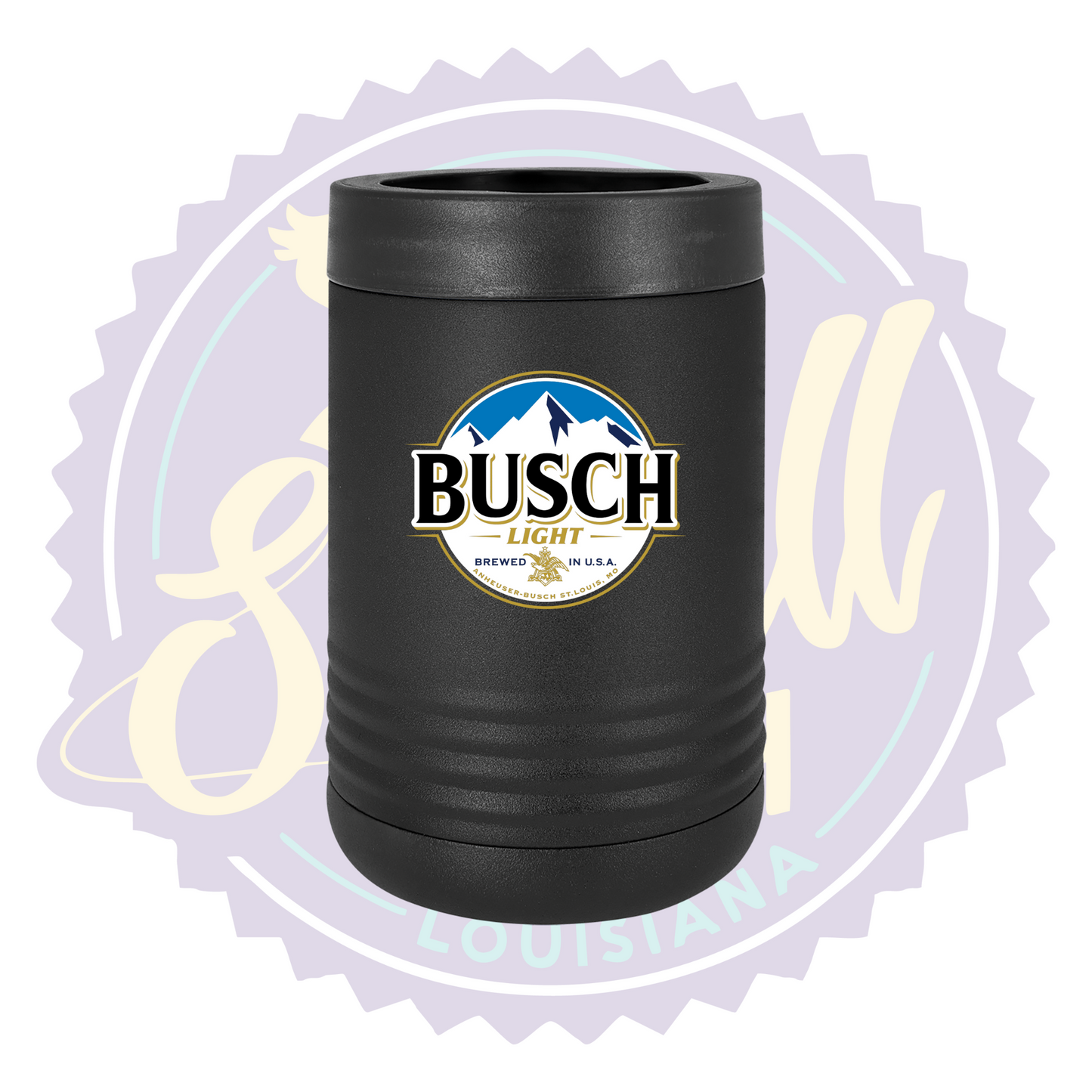 Busch Light Full Color Print Can Beverage Holder