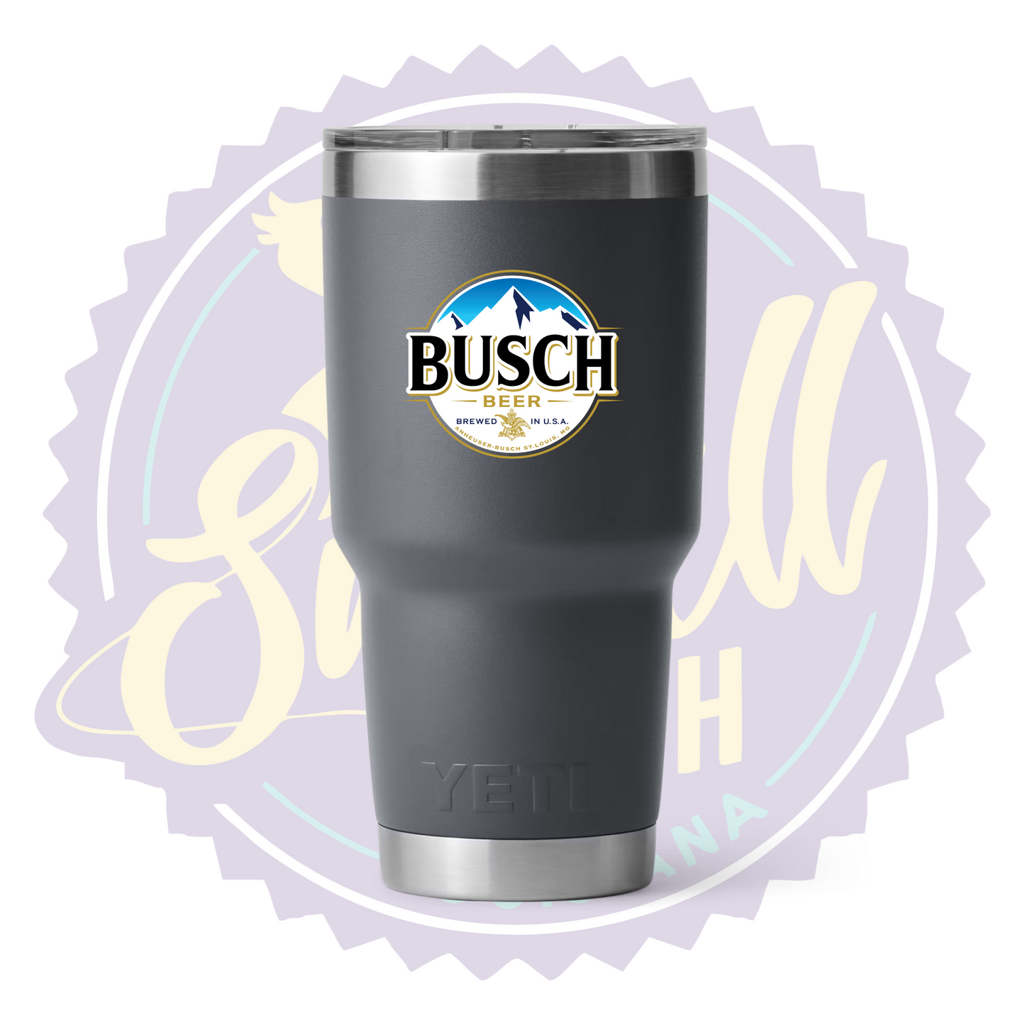 Busch Beer Full Color Print Tumbler