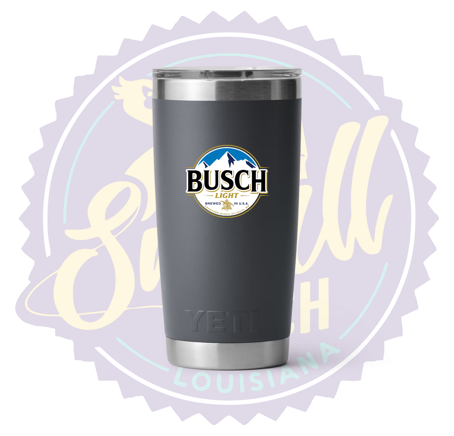 Busch Light Full Color Print Tumbler