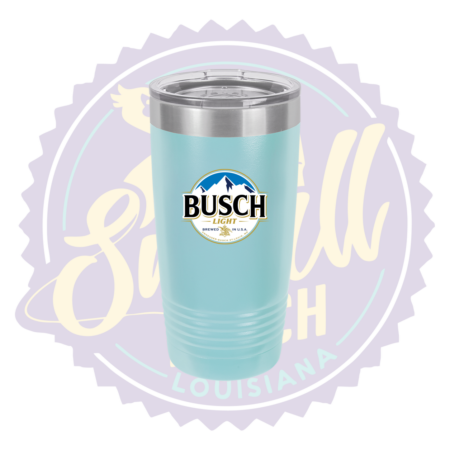 Busch Light Full Color Print Tumbler