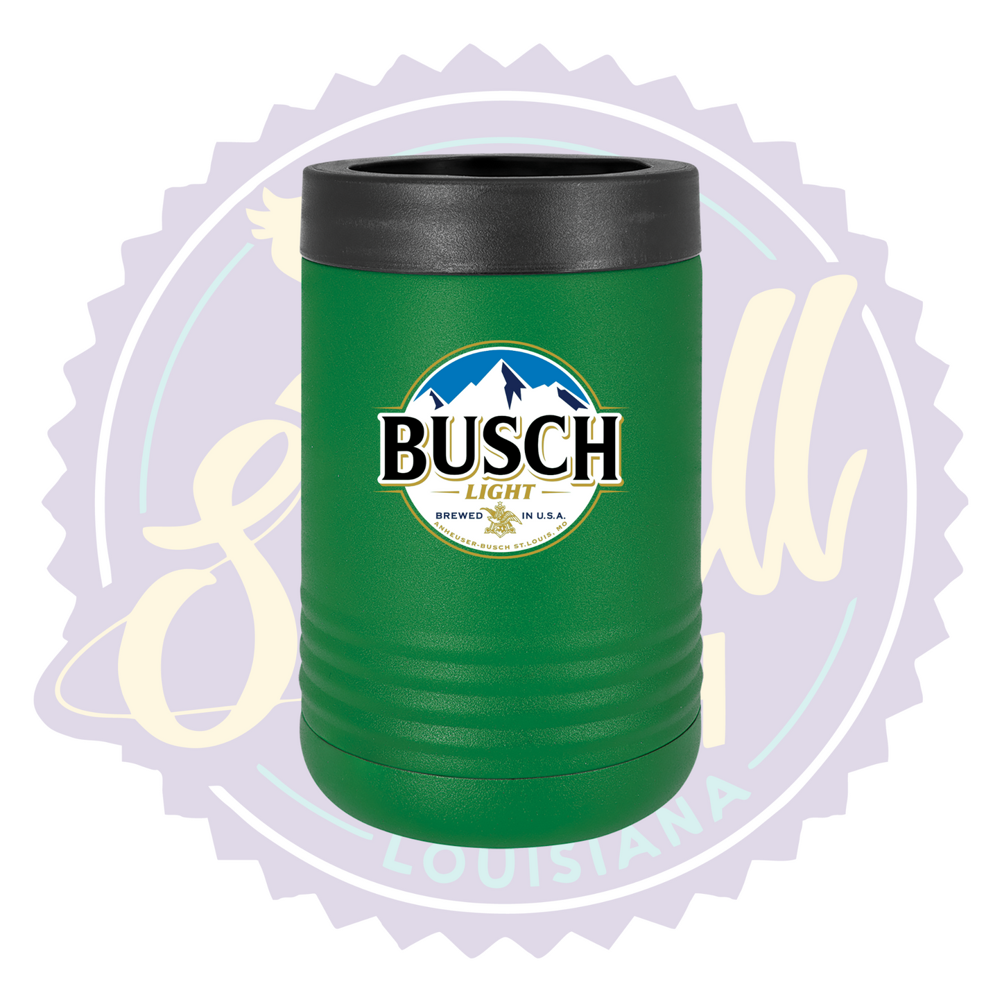 Busch Light Full Color Print Can Beverage Holder