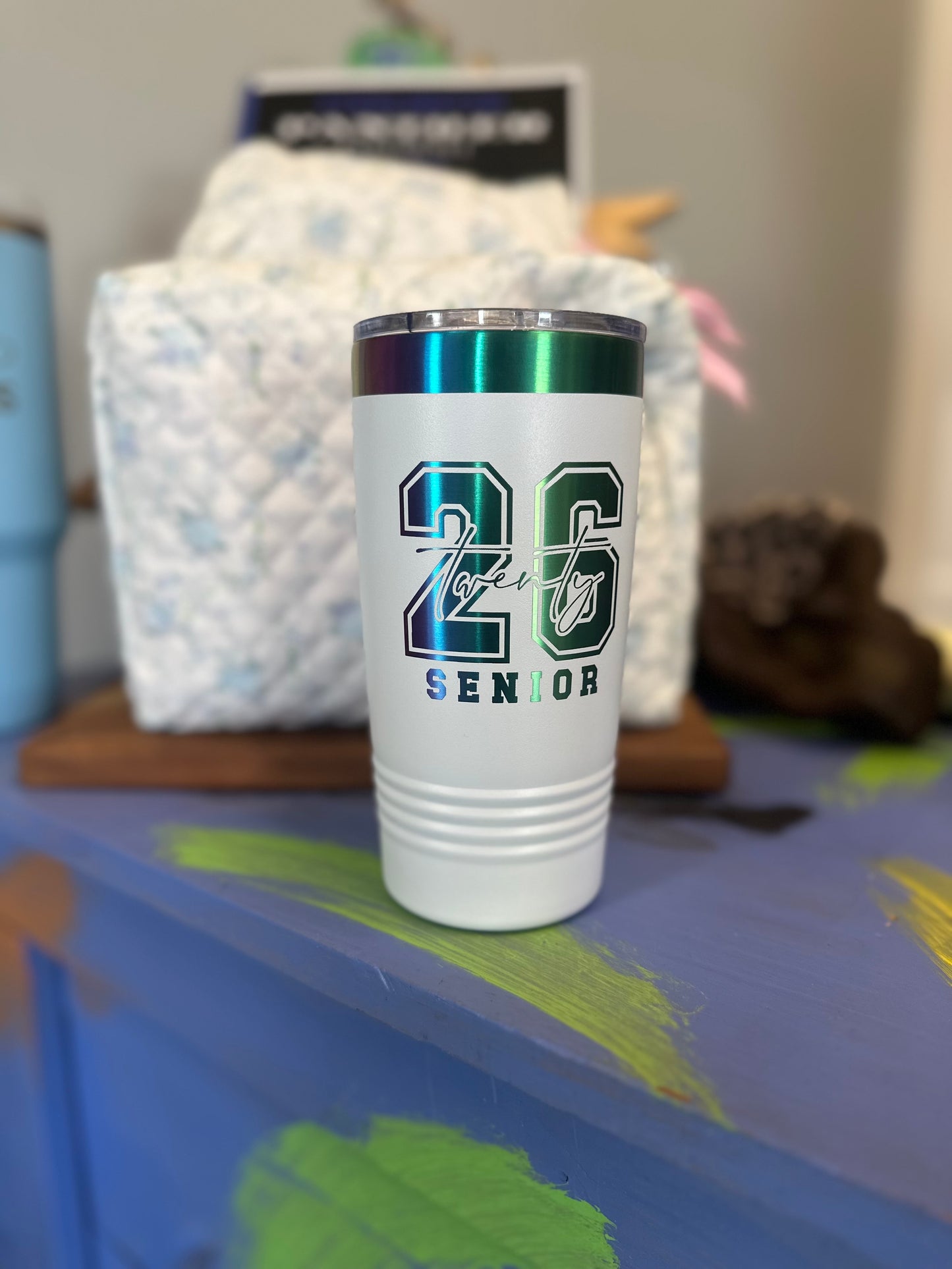 Class of 2026 Laser Engraved 20oz Prism Tumbler