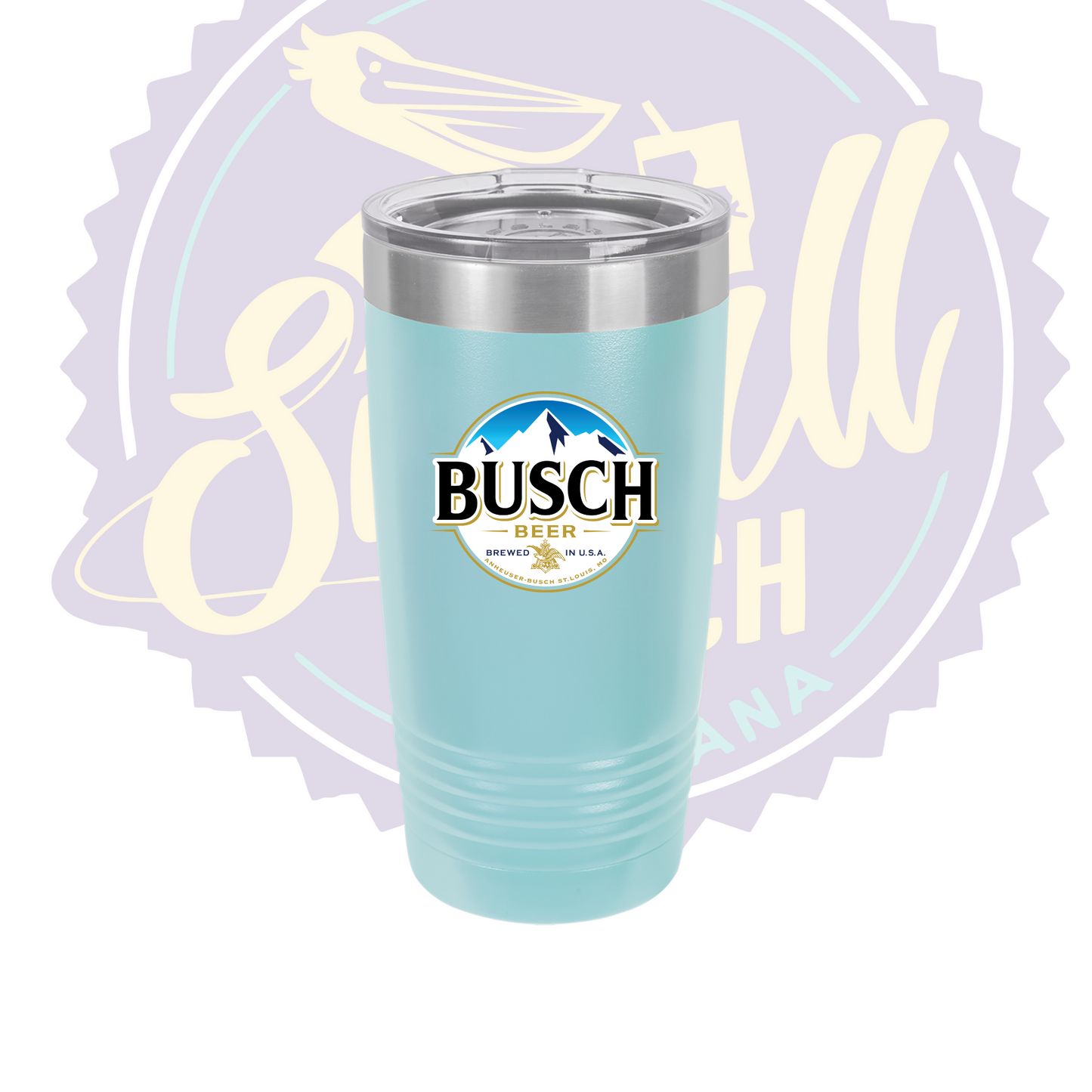 Busch Beer Full Color Print Tumbler