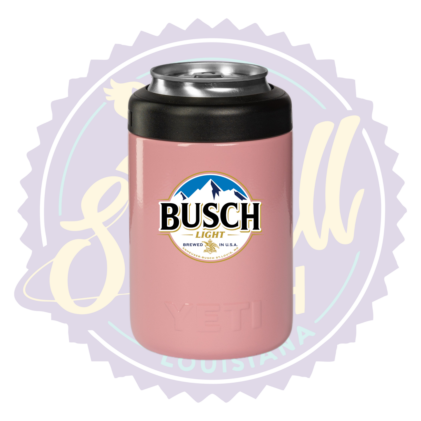 Busch Light Full Color Print Can Beverage Holder