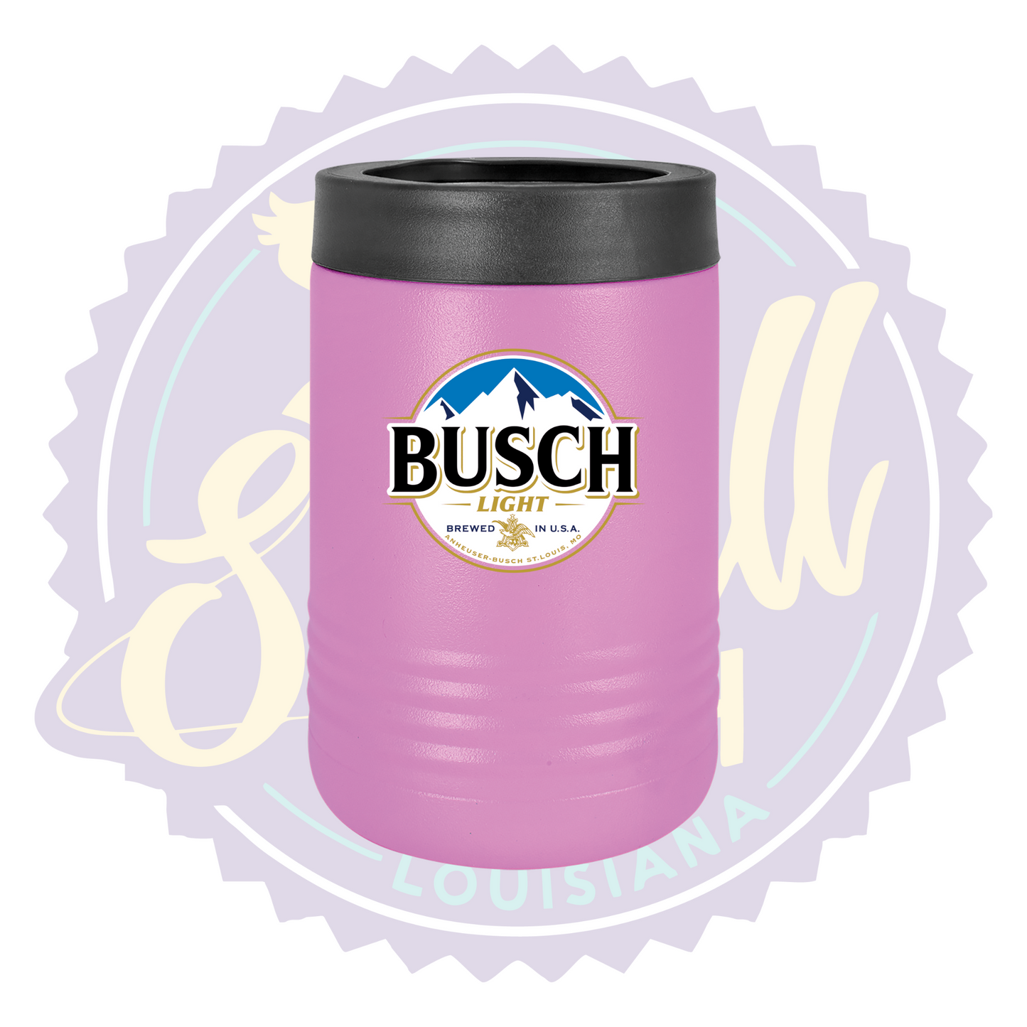 Busch Light Full Color Print Can Beverage Holder