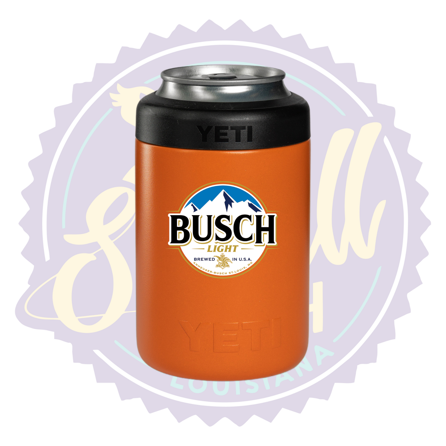 Busch Light Full Color Print Can Beverage Holder