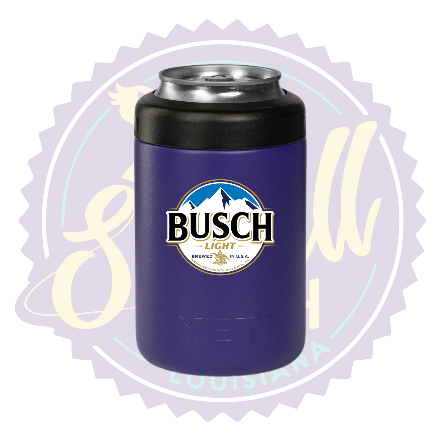 Busch Light Full Color Print Can Beverage Holder
