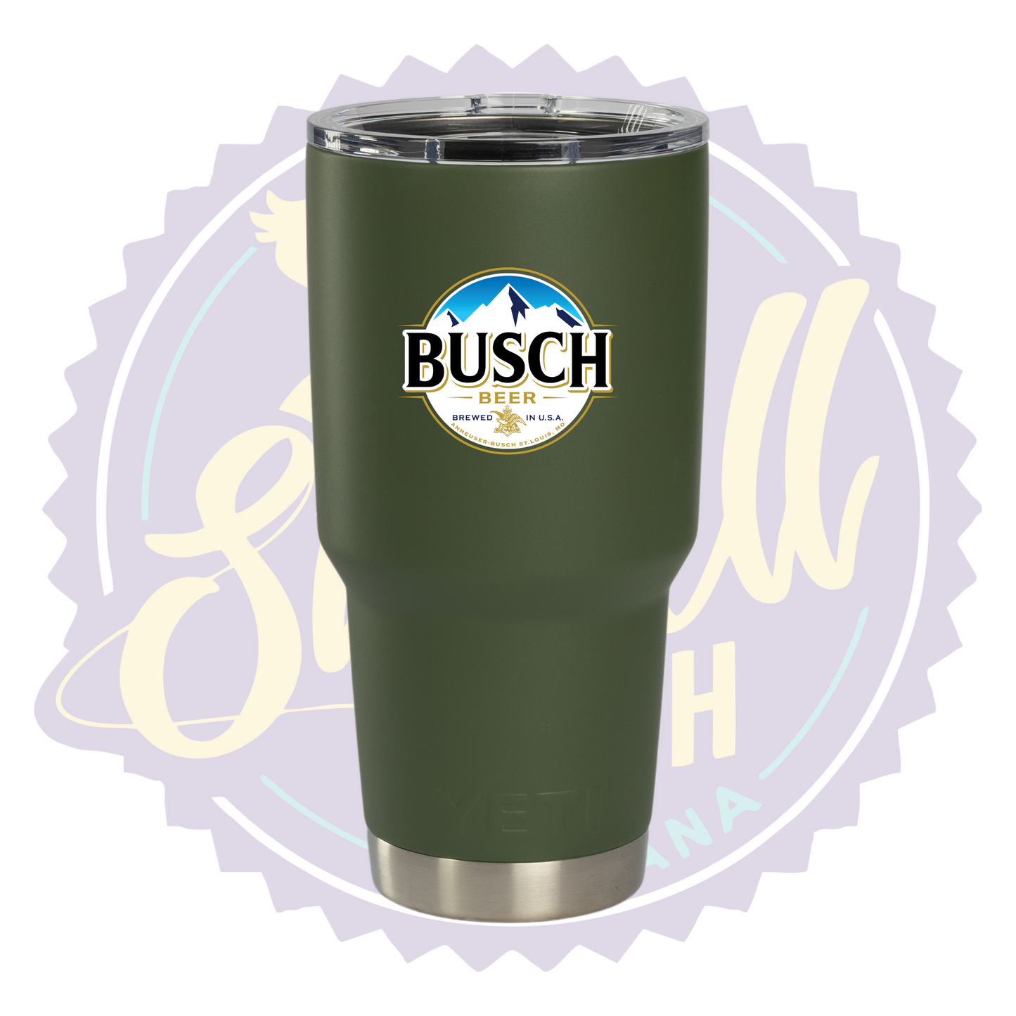 Busch Beer Full Color Print Tumbler