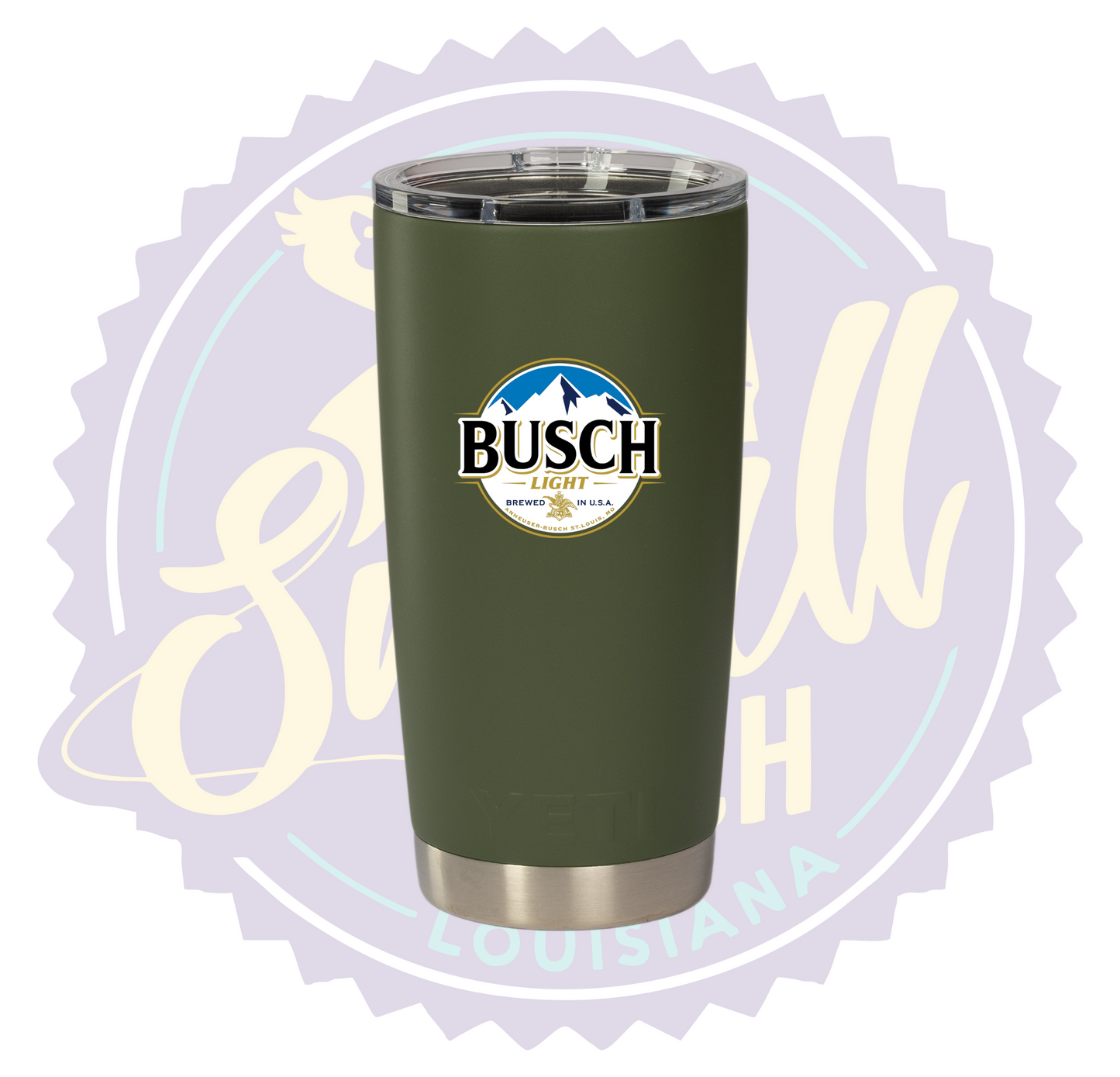 Busch Light Full Color Print Tumbler