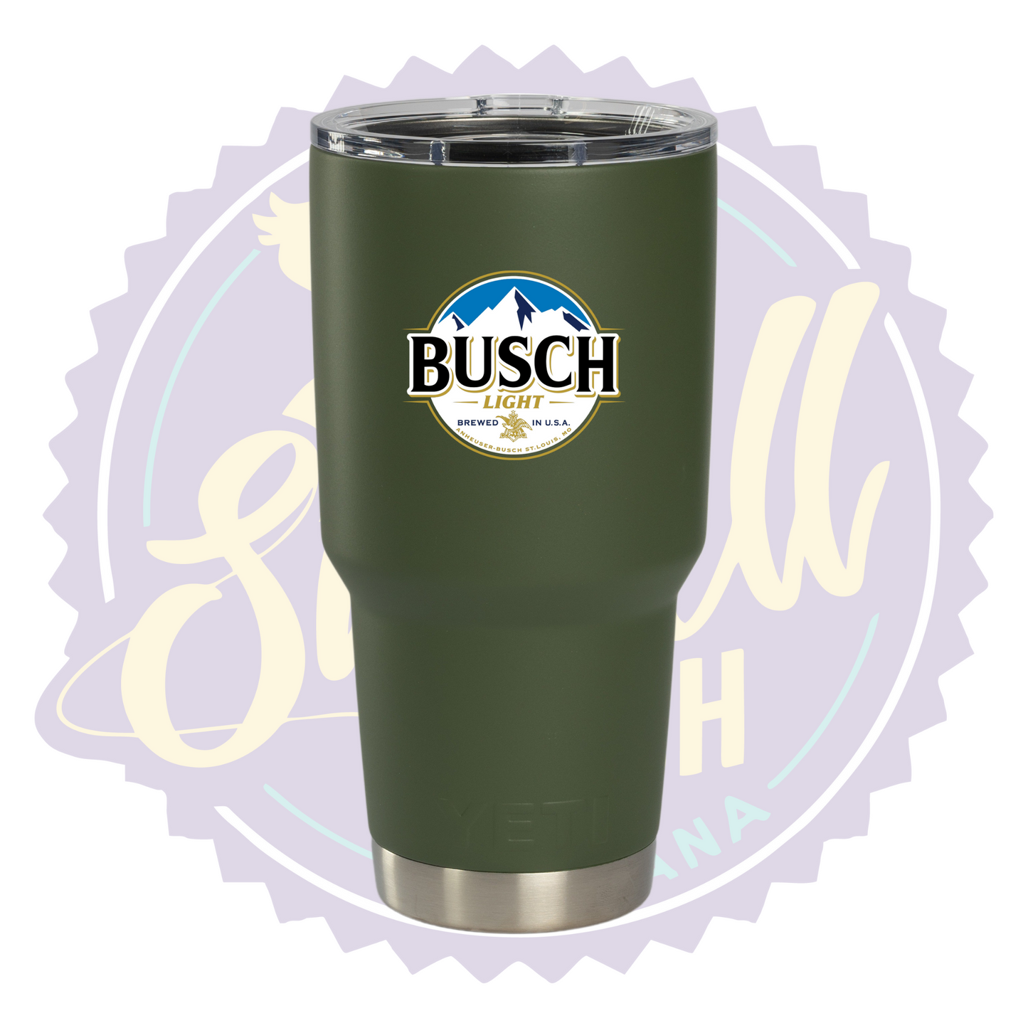 Busch Light Full Color Print Tumbler