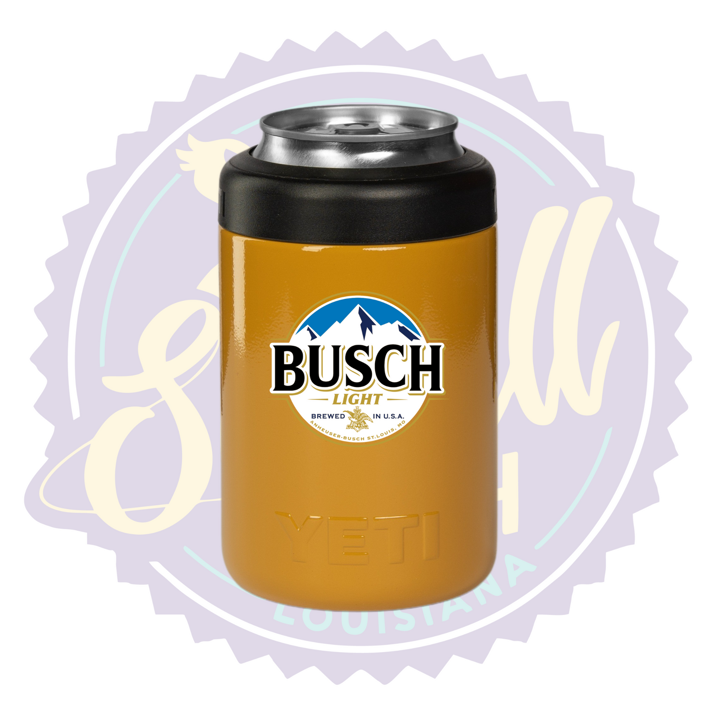 Busch Light Full Color Print Can Beverage Holder