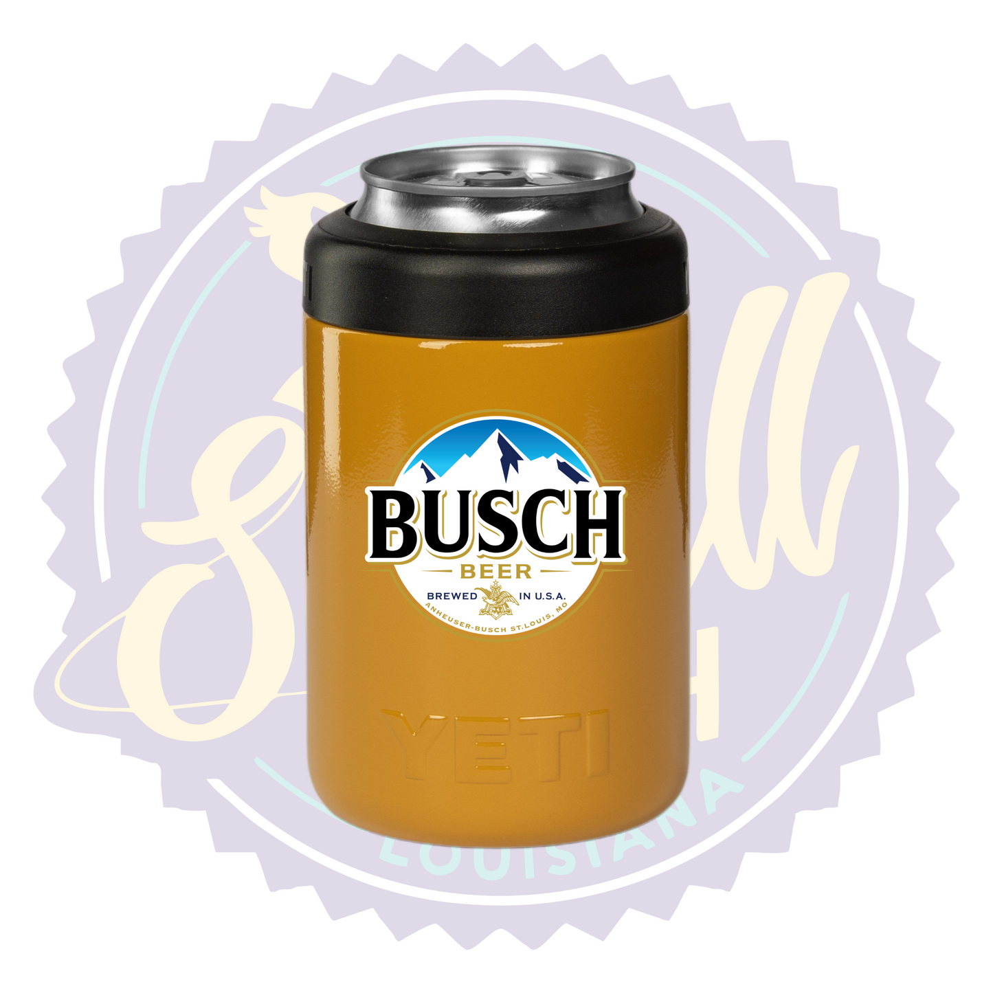 Busch Beer Full Color Print Can Beverage Holder