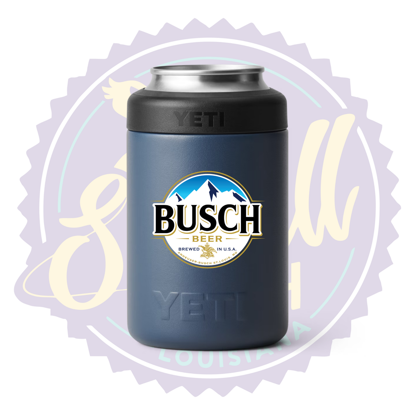 Busch Beer Full Color Print Can Beverage Holder