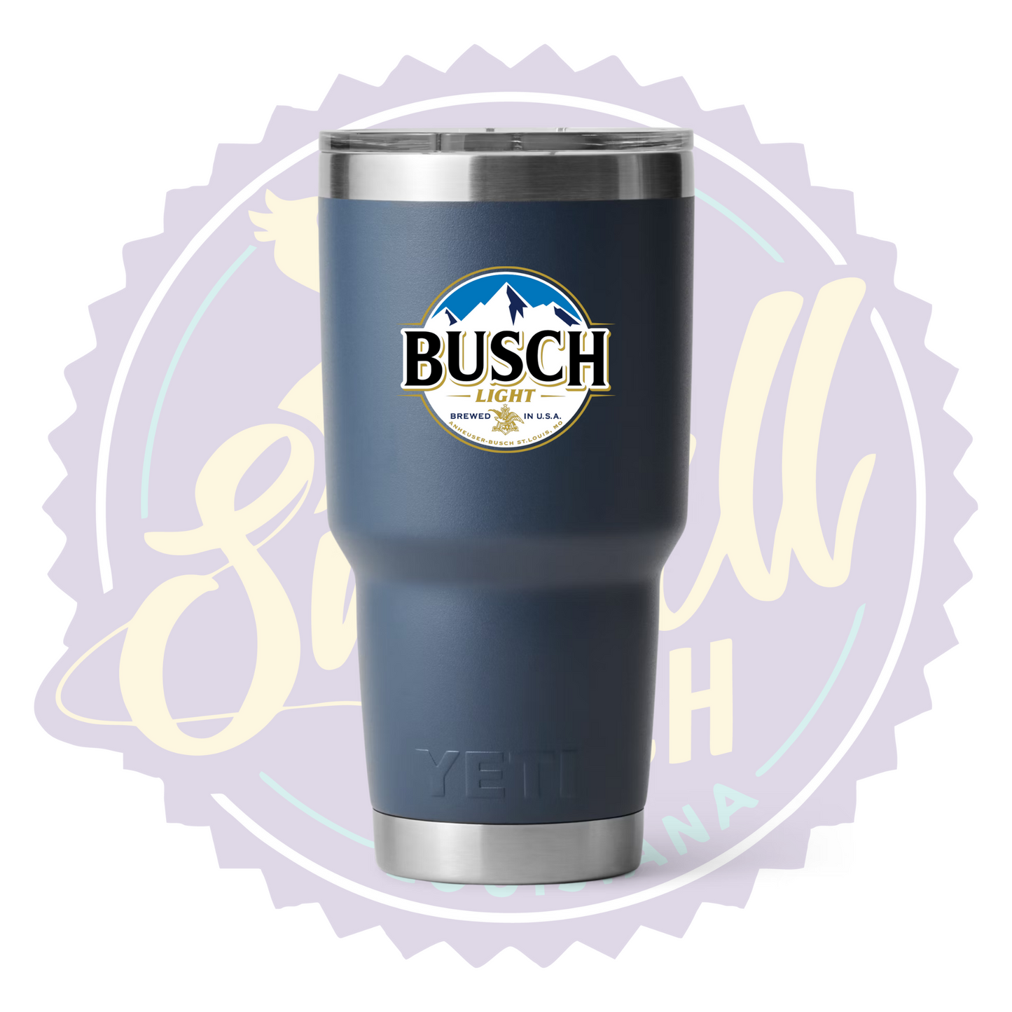 Busch Light Full Color Print Tumbler